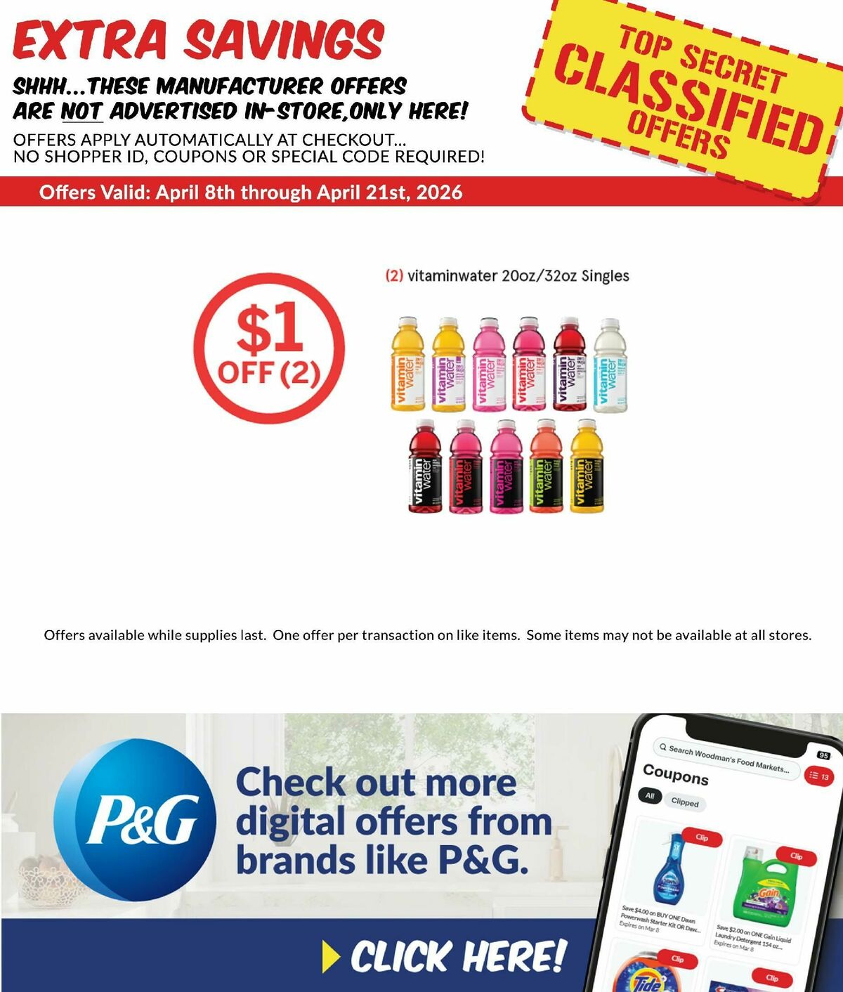 Woodmans Food Market Weekly Ad from April 16