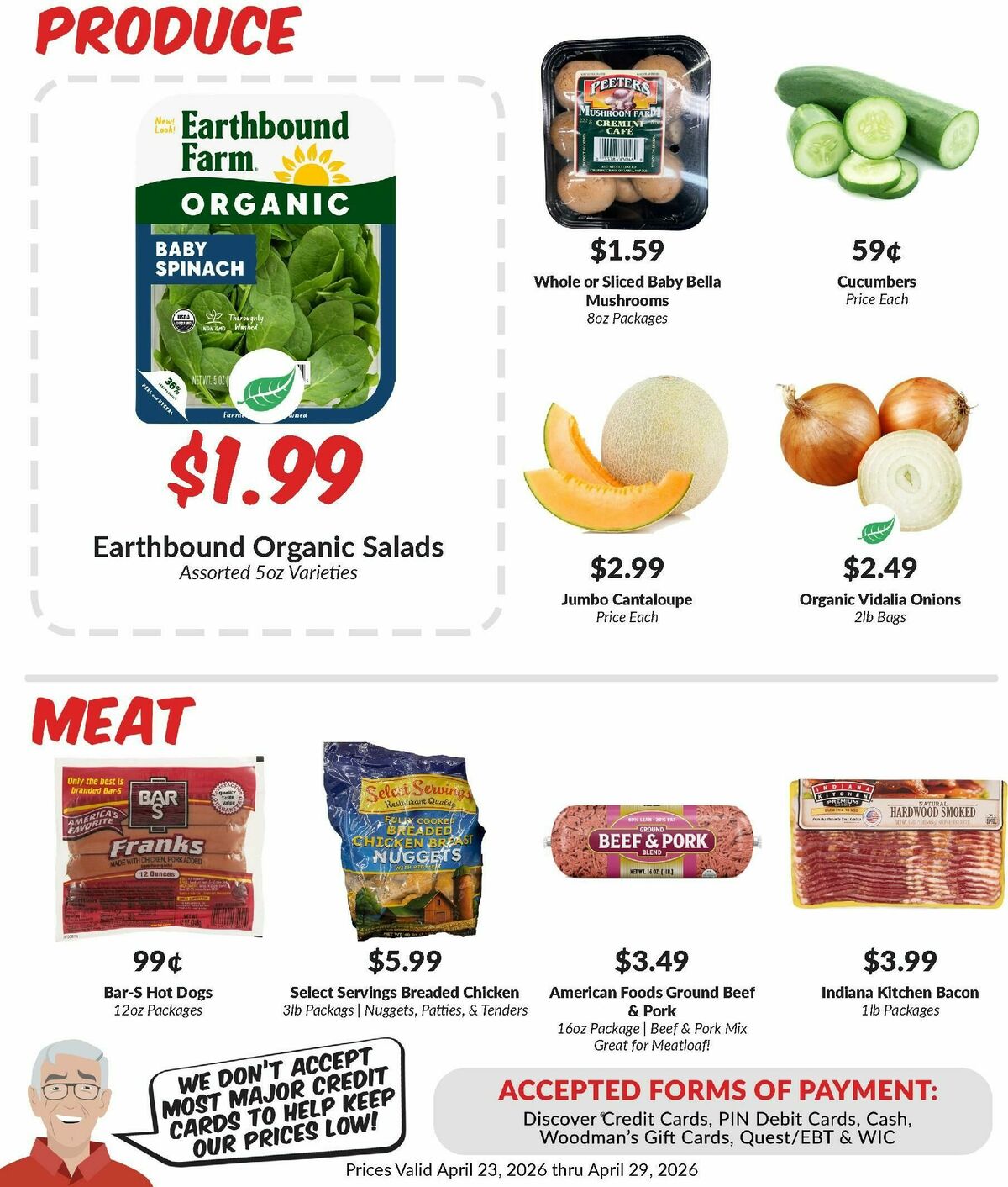Woodmans Food Market Weekly Ad from April 23