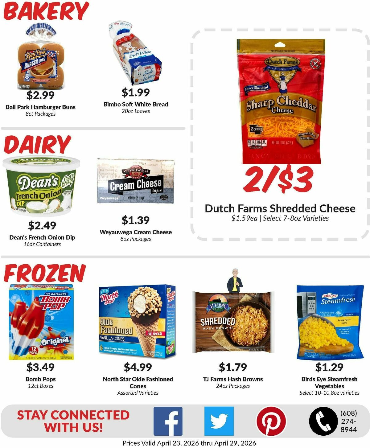 Woodmans Food Market Weekly Ad from April 23