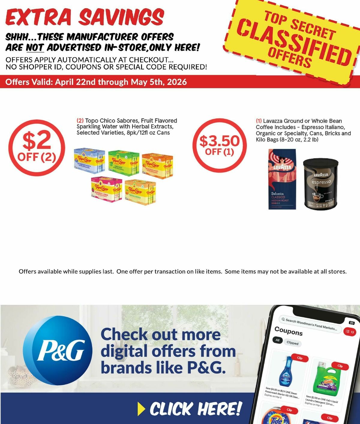 Woodmans Food Market Weekly Ad from April 23