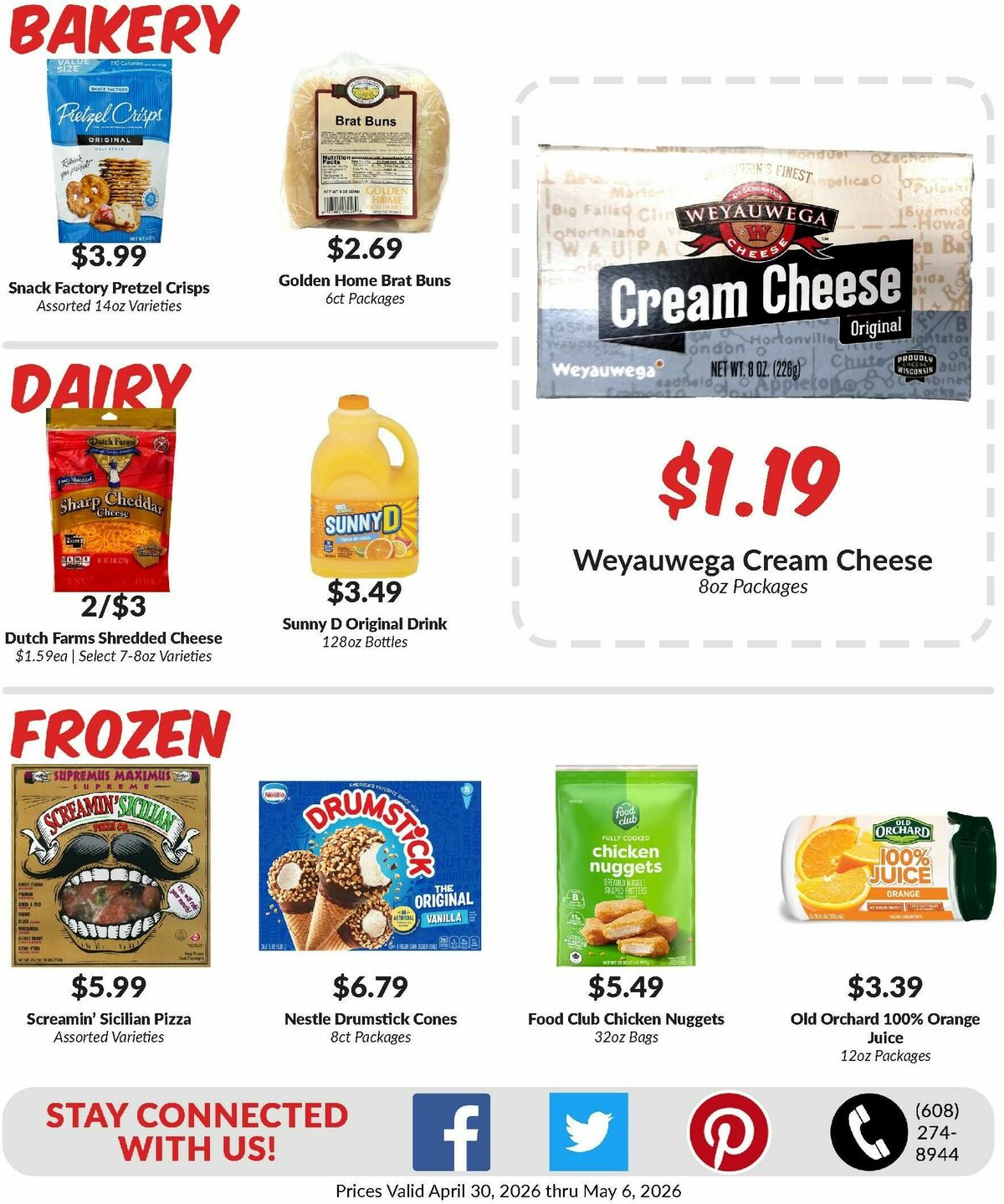 Woodmans Food Market Weekly Ad from April 30