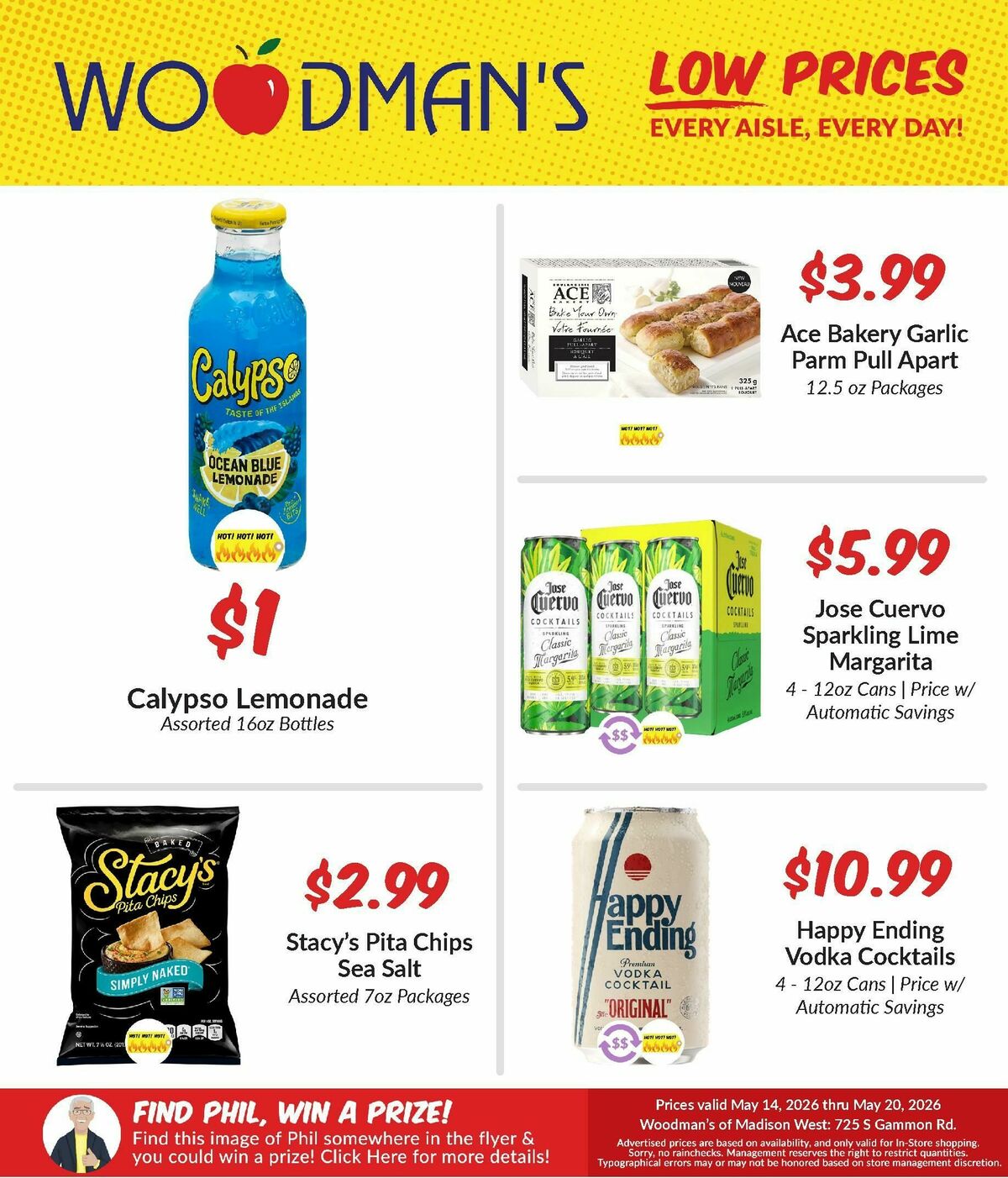Woodmans Food Market Weekly Ad from May 14