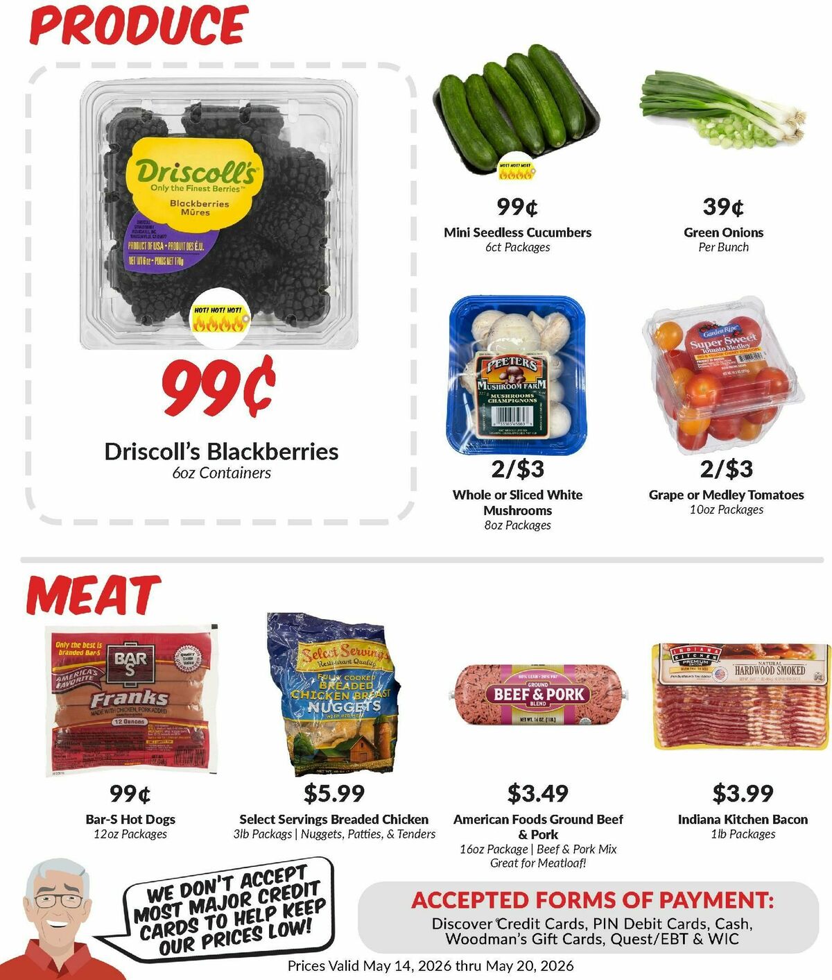 Woodmans Food Market Weekly Ad from May 14