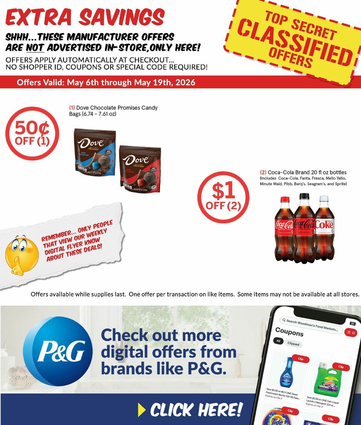 Woodmans Food Market Weekly Ad from May 14