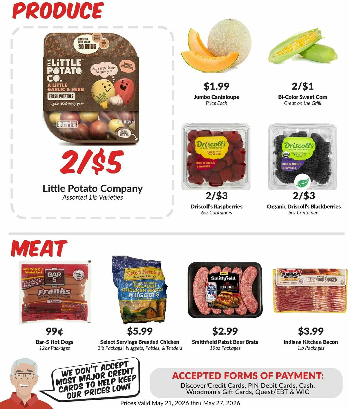 Woodmans Food Market Weekly Ad from May 21