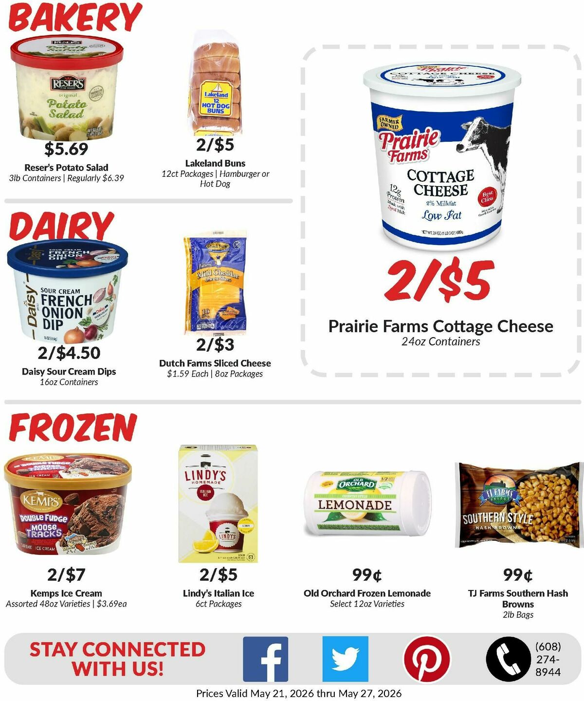 Woodmans Food Market Weekly Ad from May 21