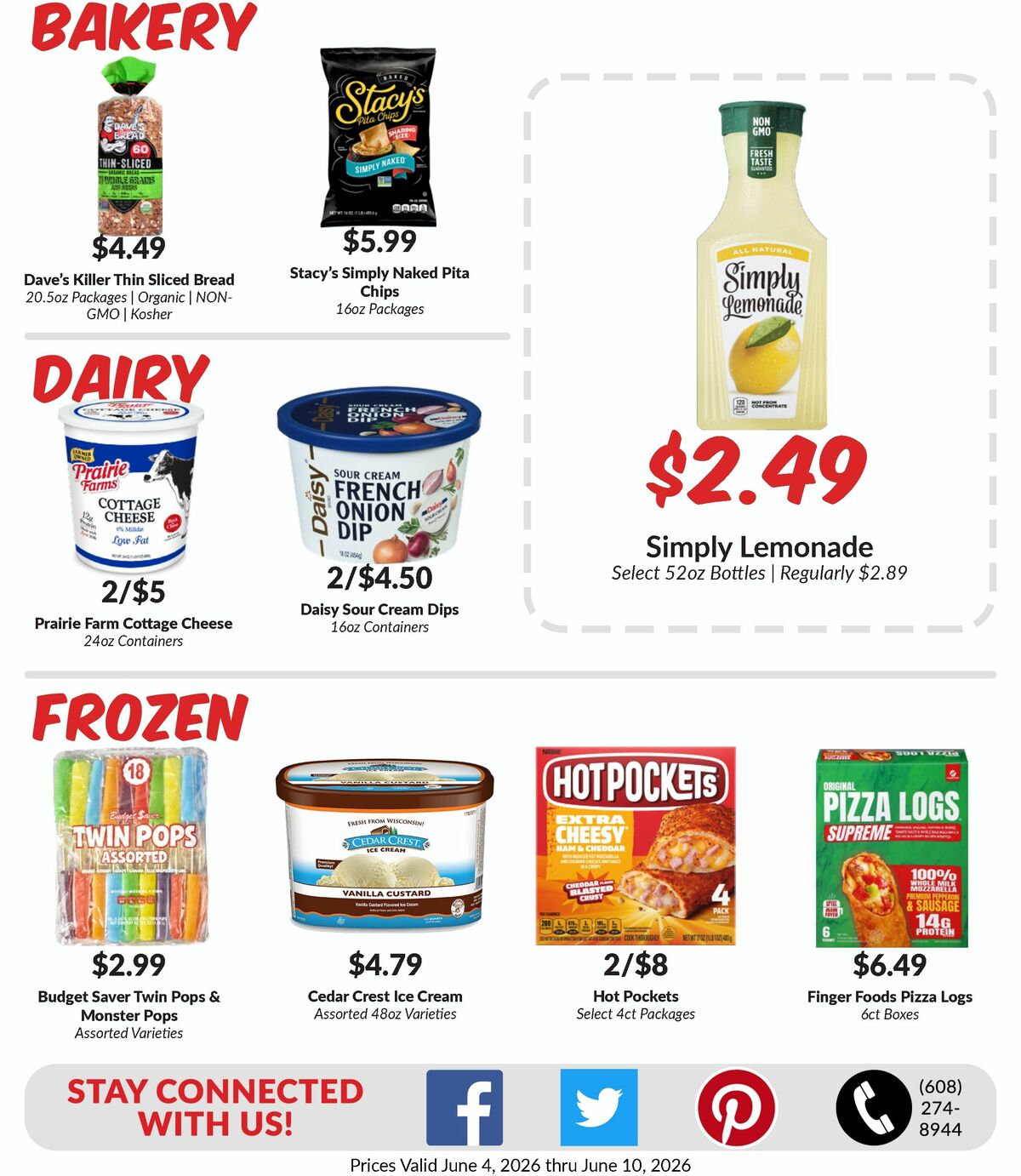 Woodmans Food Market Weekly Ad from June 4