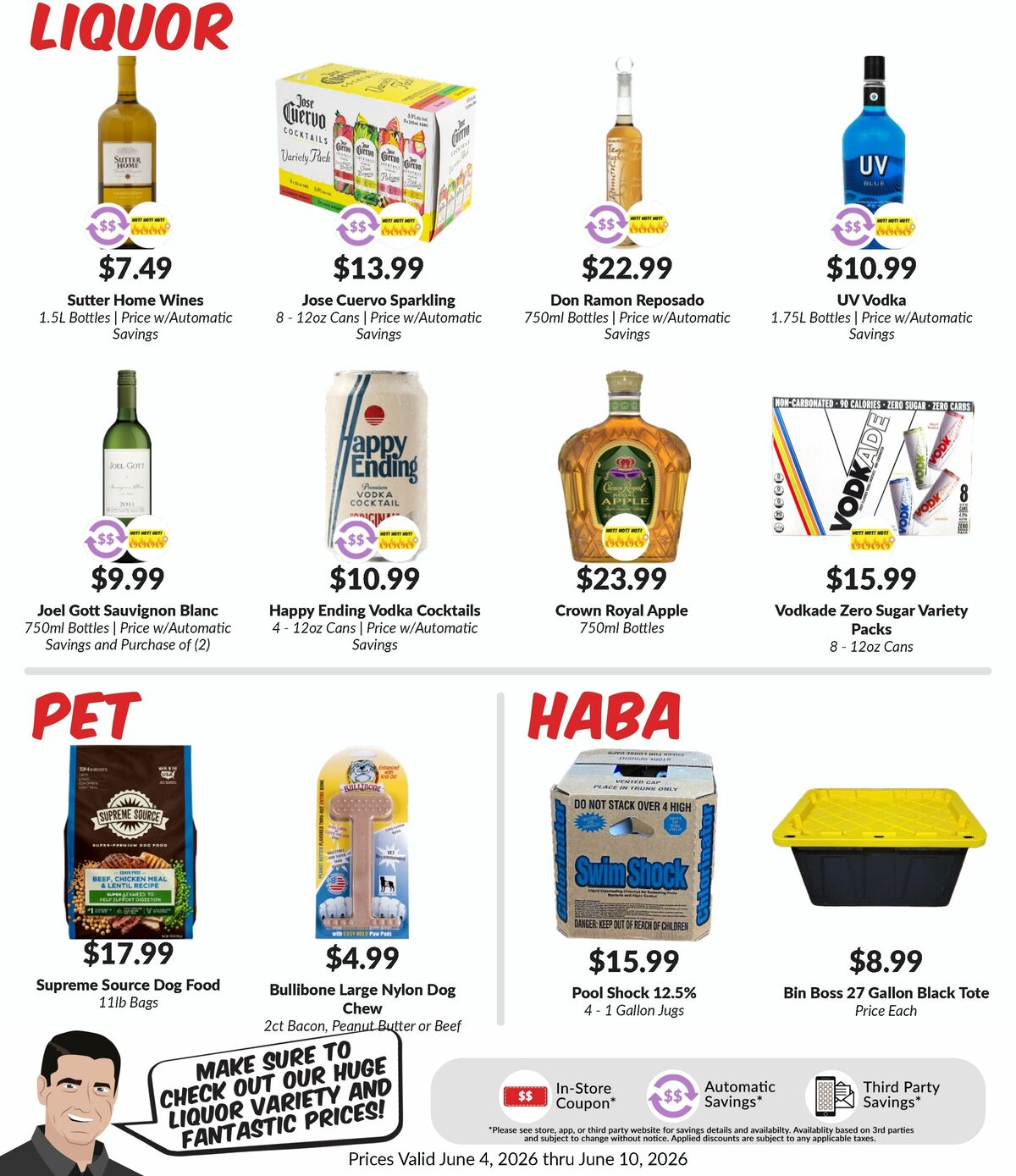 Woodmans Food Market Weekly Ad from June 4
