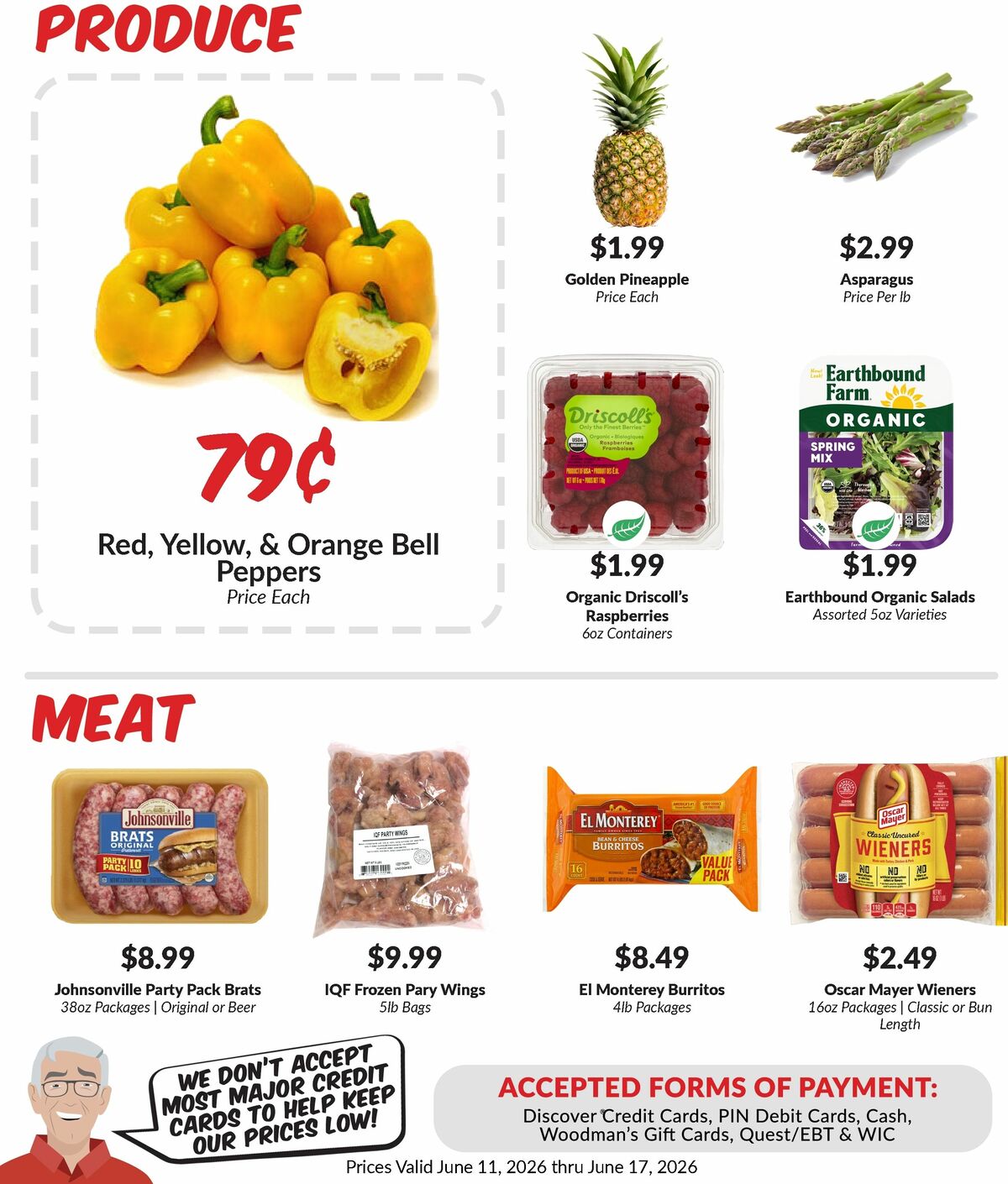 Woodmans Food Market Weekly Ad from June 11
