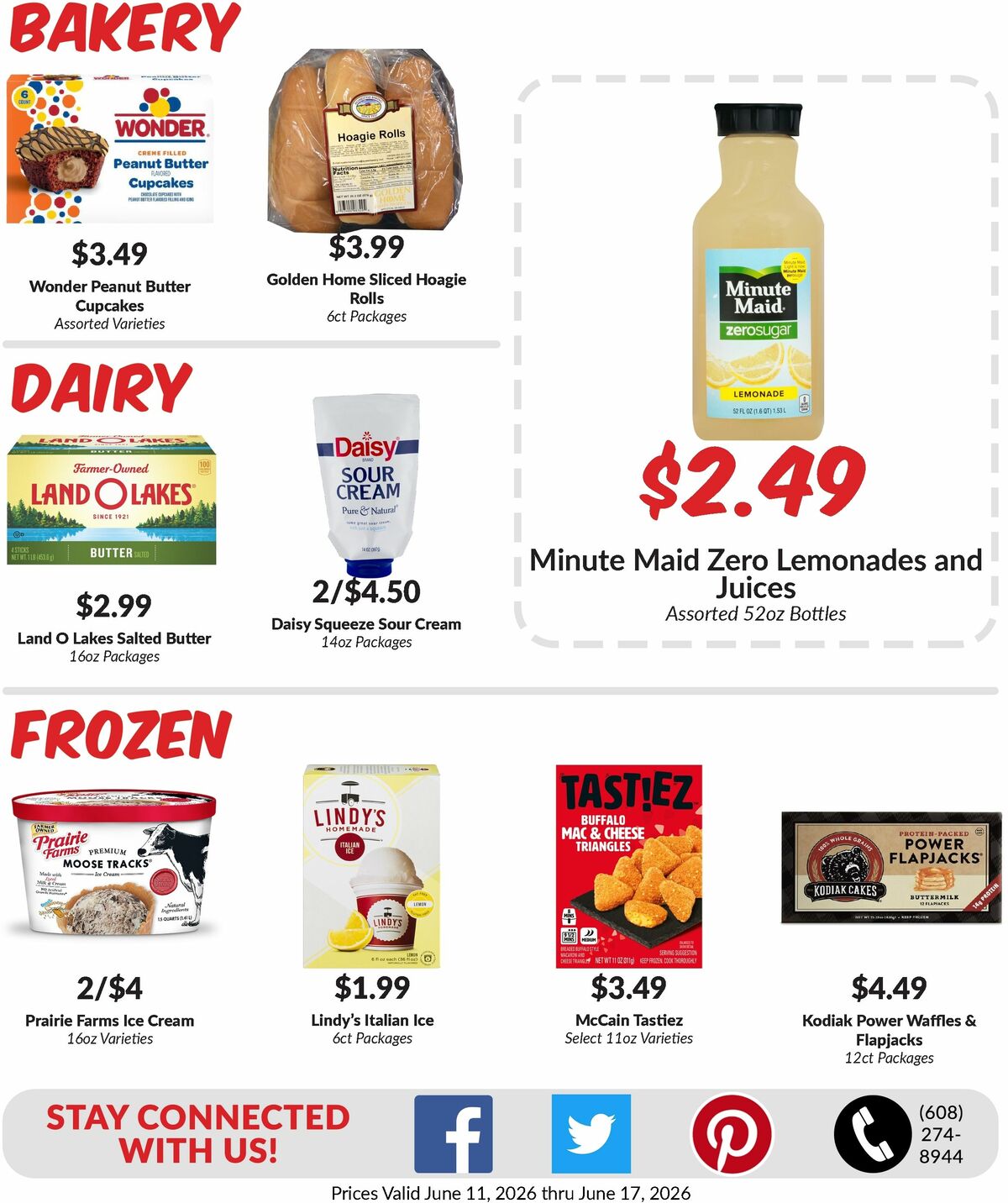 Woodmans Food Market Weekly Ad from June 11