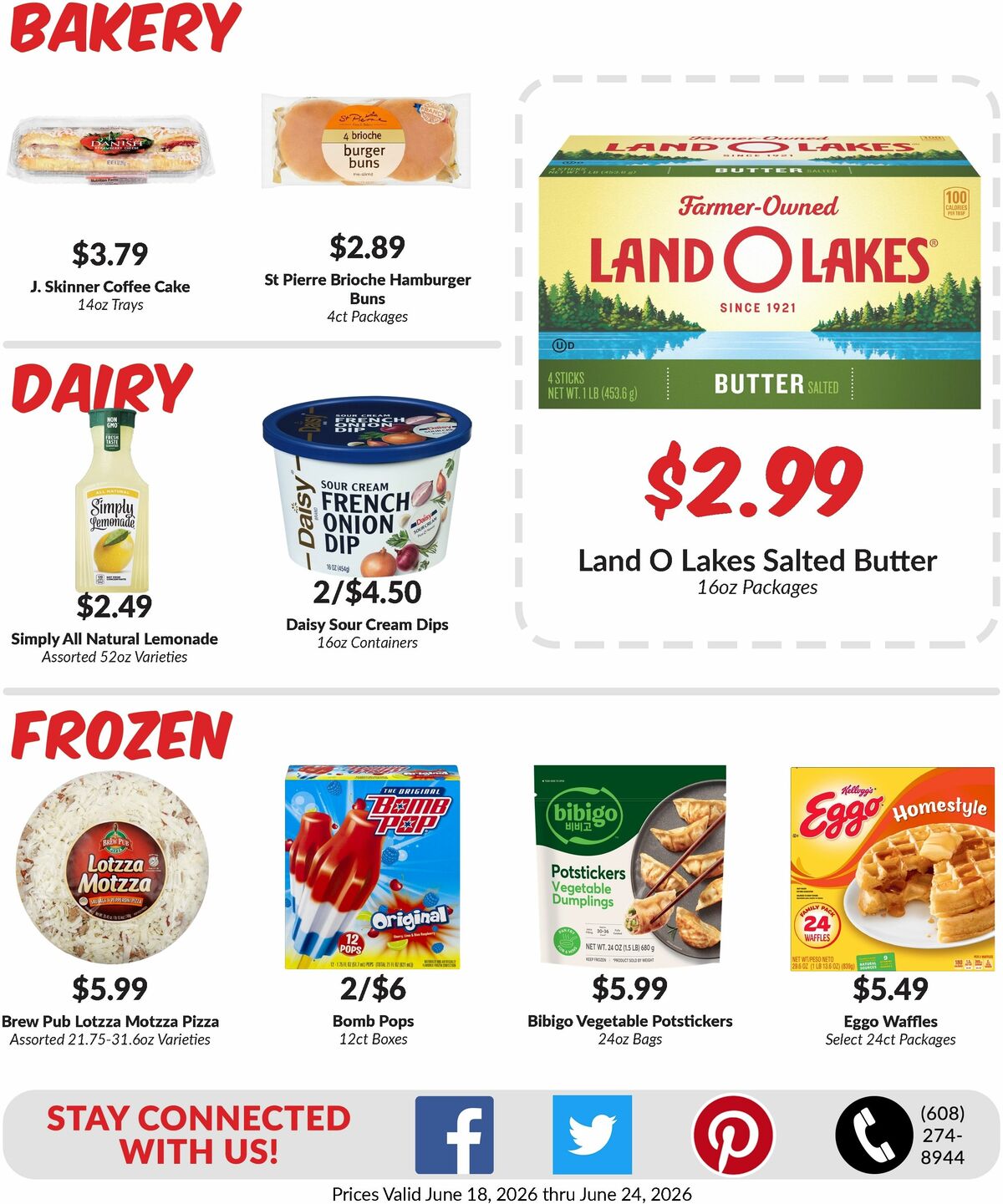 Woodmans Food Market Weekly Ad from June 18