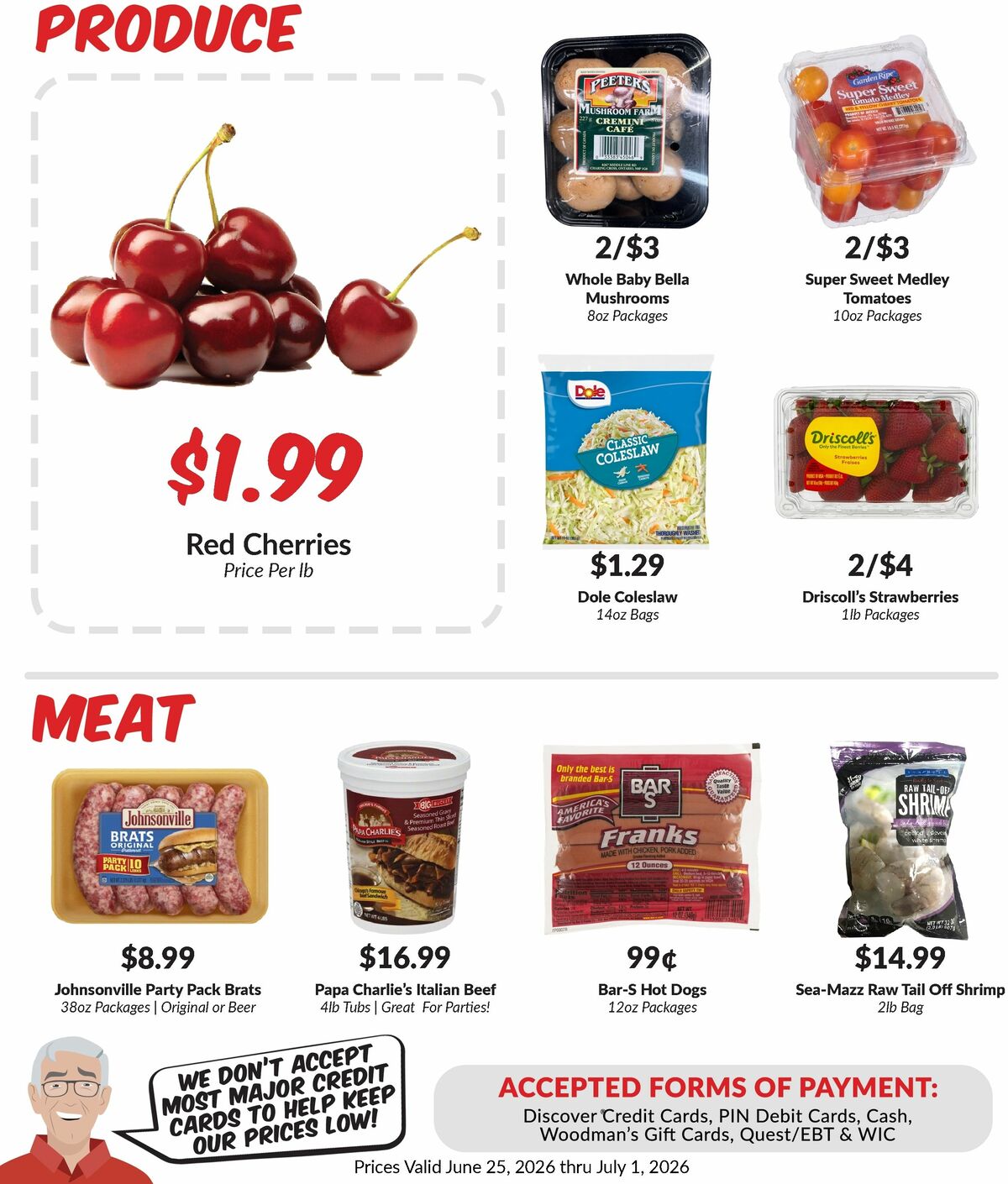 Woodmans Food Market Weekly Ad from June 25