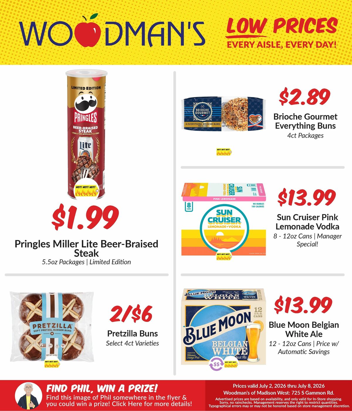 Woodmans Food Market Weekly Ad from July 2