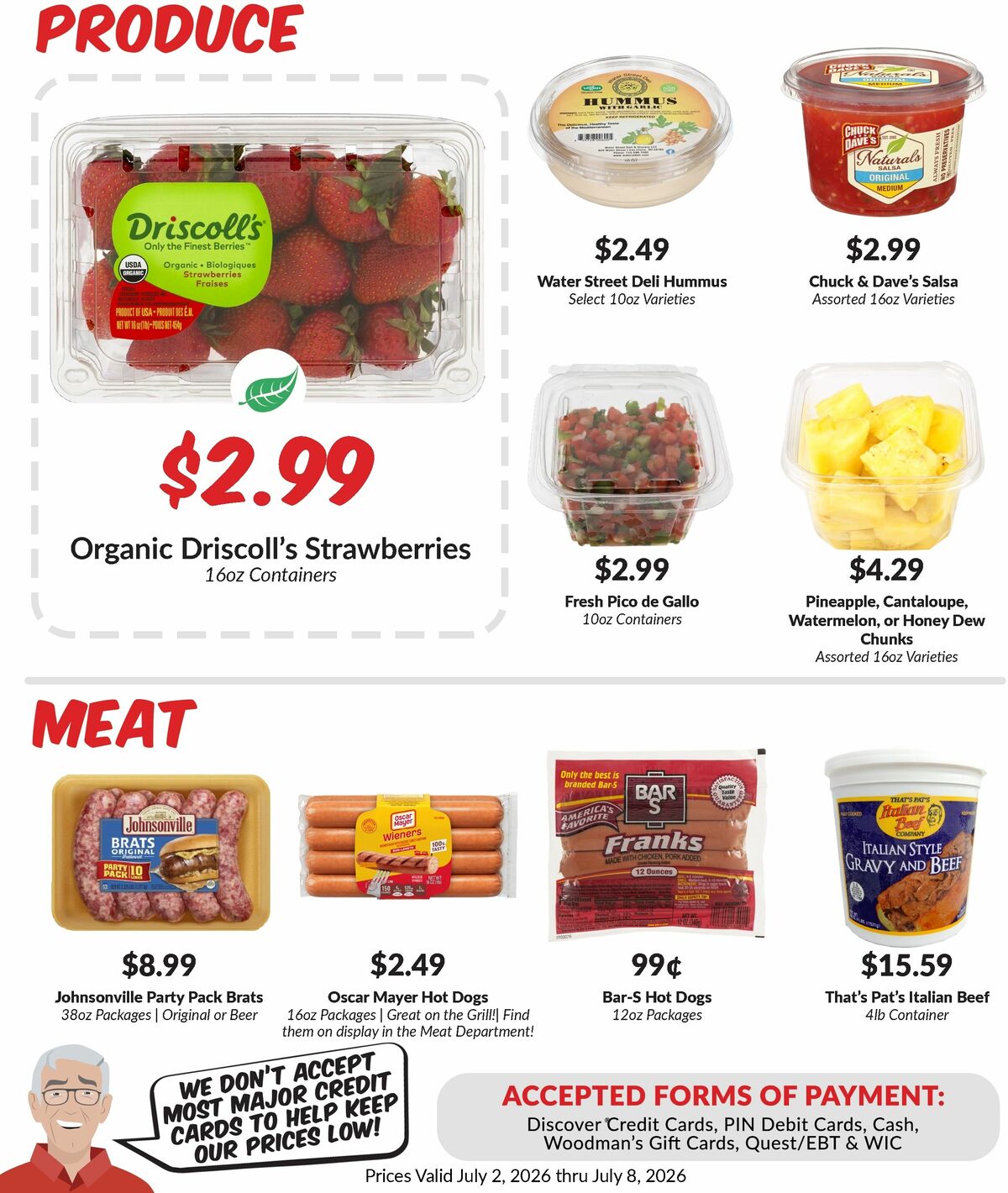 Woodmans Food Market Weekly Ad from July 2