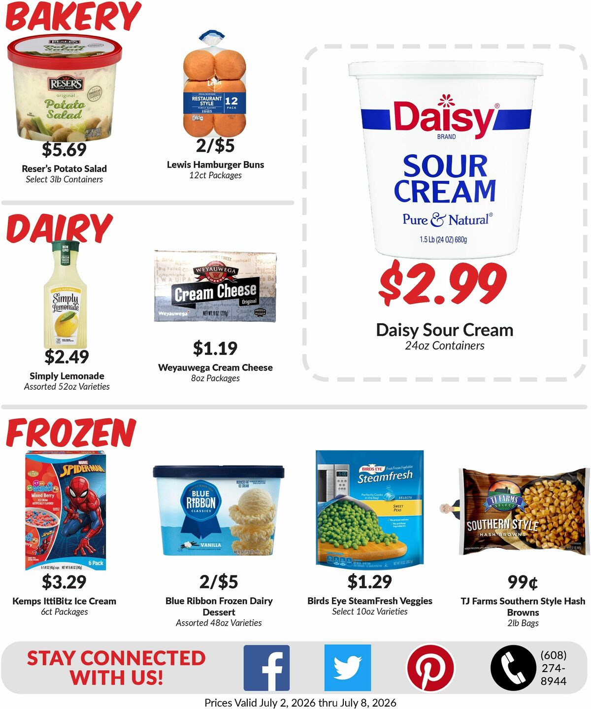 Woodmans Food Market Weekly Ad from July 2