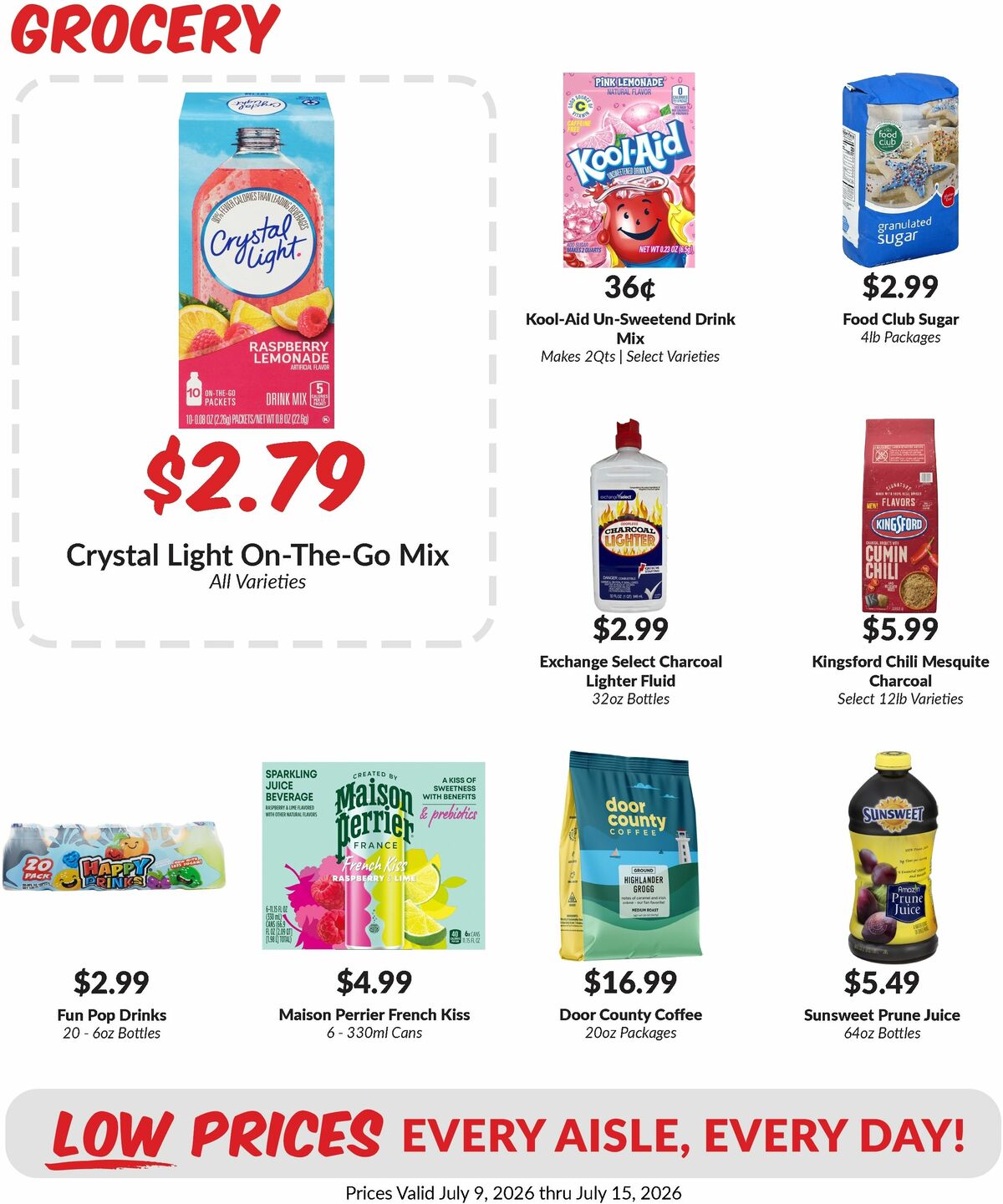 Woodmans Food Market Weekly Ad from July 9