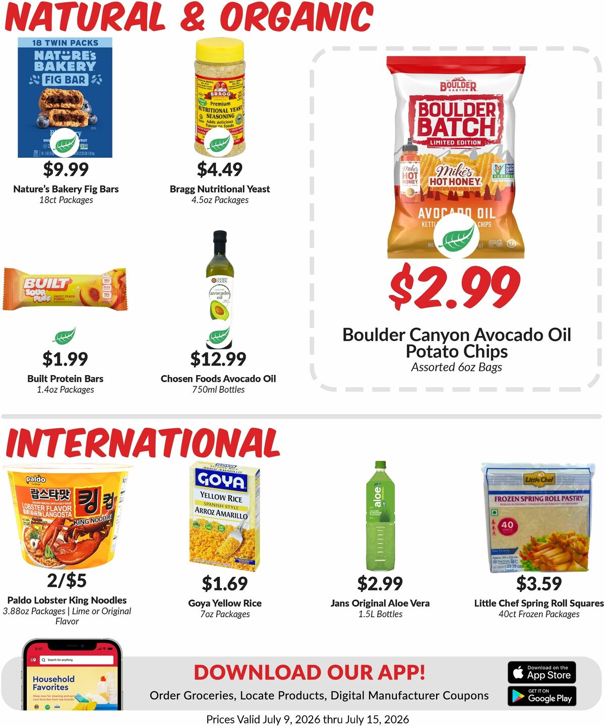 Woodmans Food Market Weekly Ad from July 9