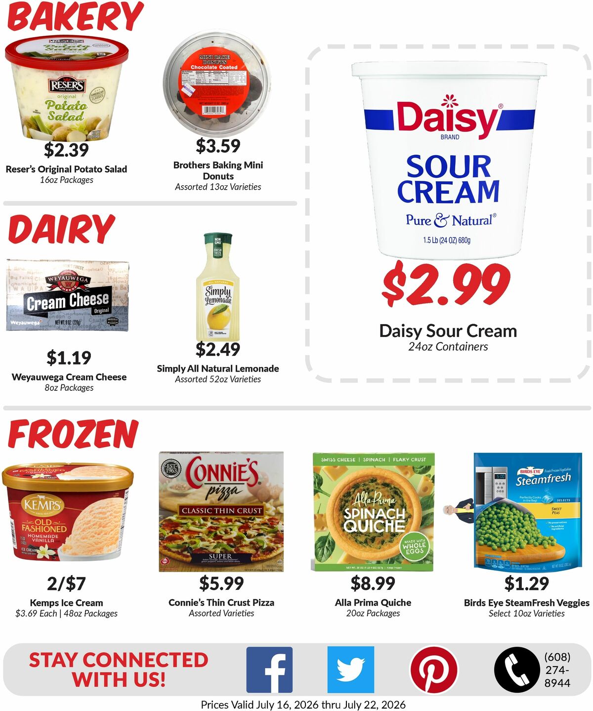 Woodmans Food Market Weekly Ad from July 16