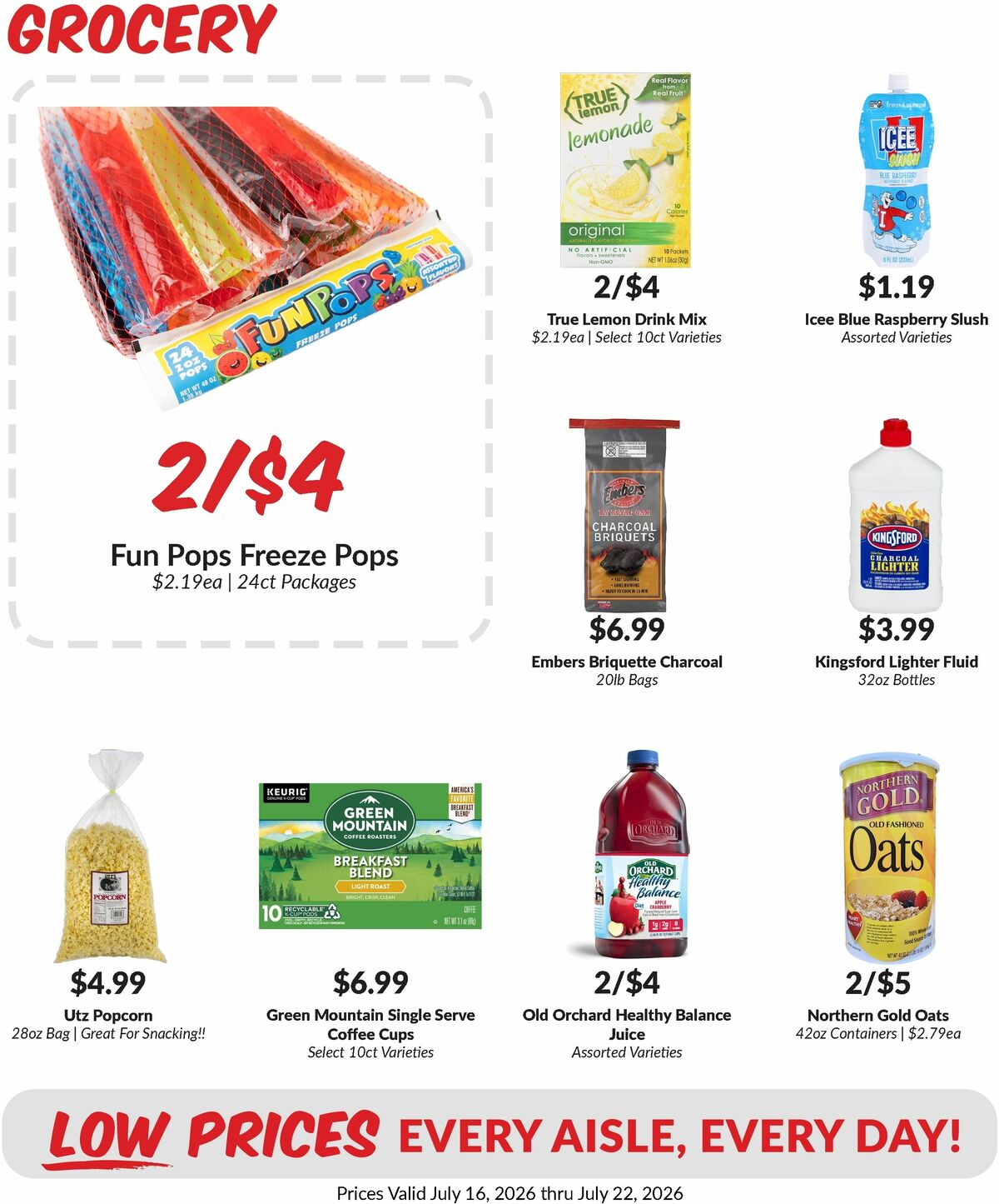 Woodmans Food Market Weekly Ad from July 16