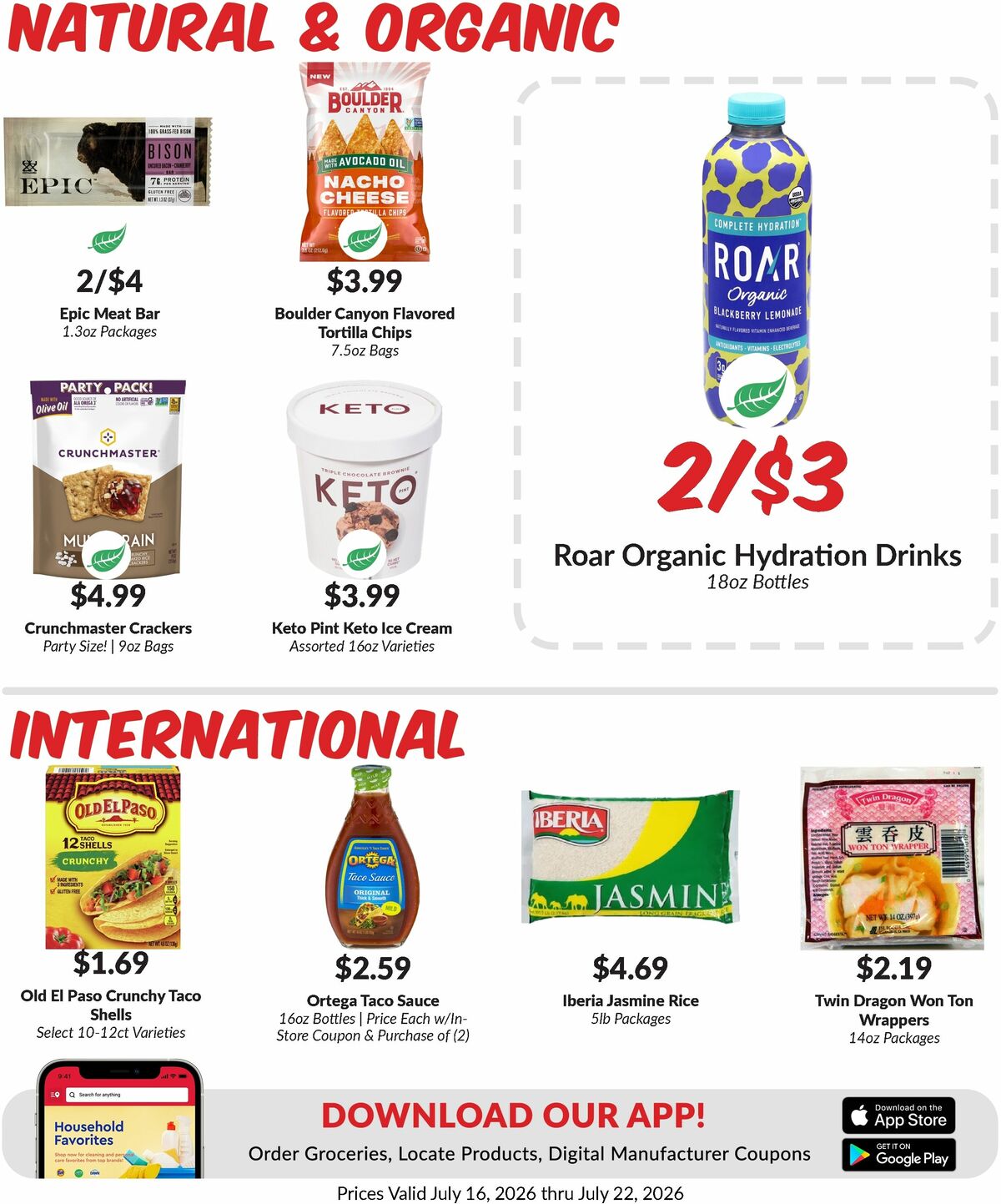 Woodmans Food Market Weekly Ad from July 16