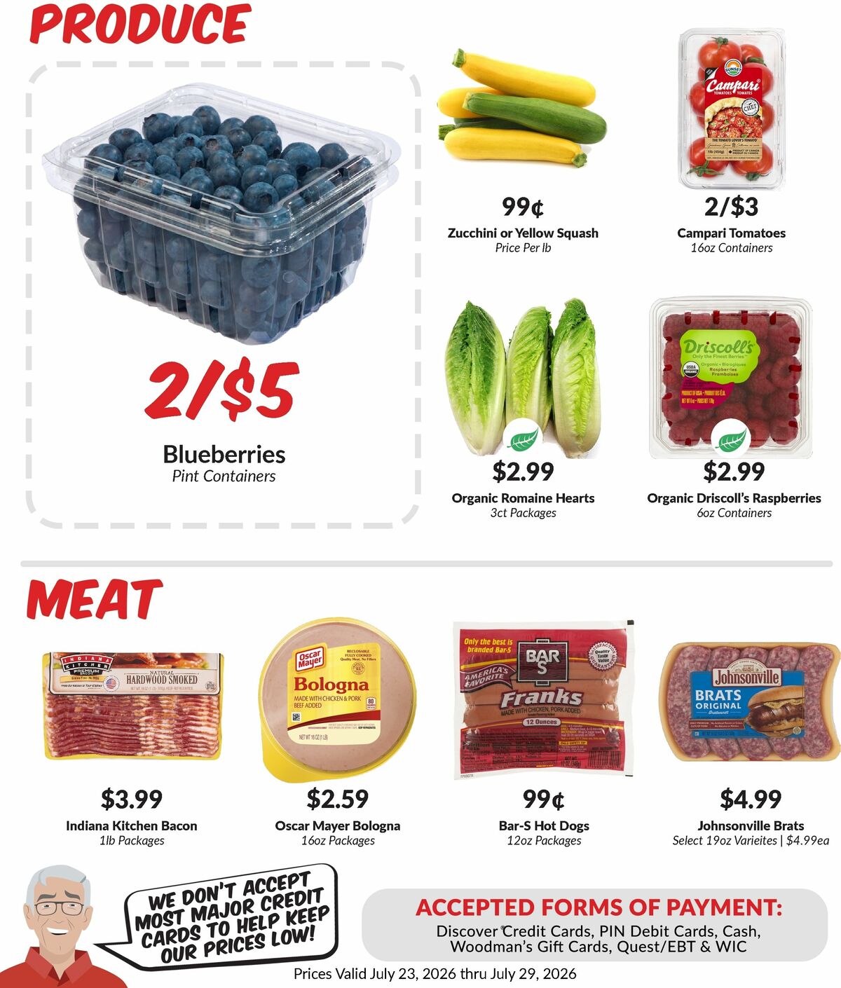 Woodmans Food Market Weekly Ad from July 23