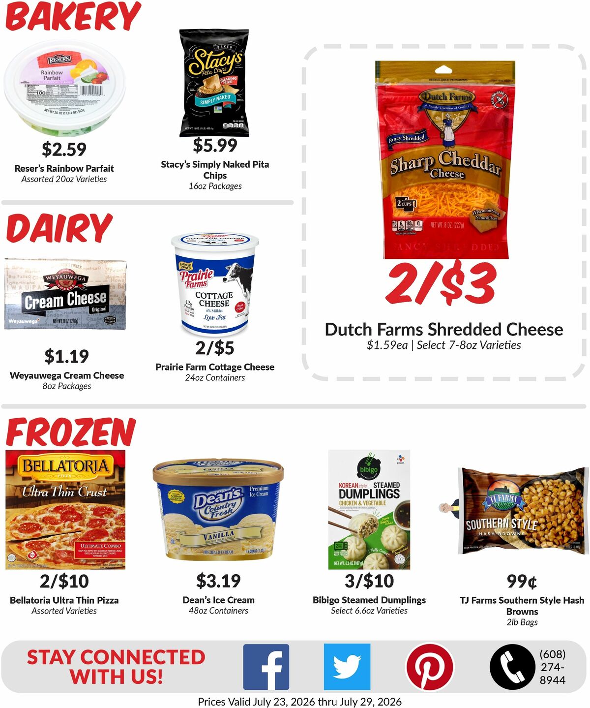 Woodmans Food Market Weekly Ad from July 23