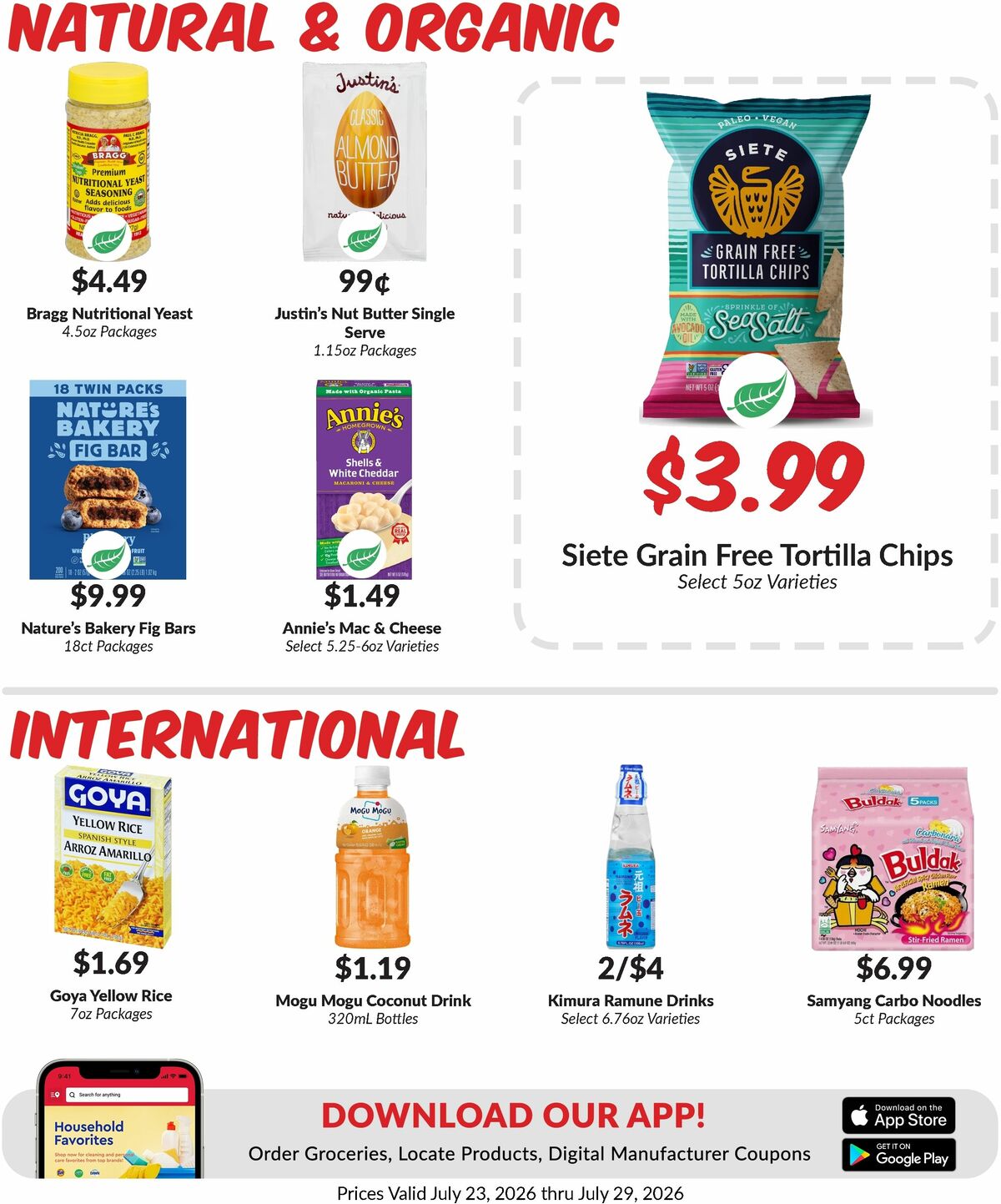 Woodmans Food Market Weekly Ad from July 23