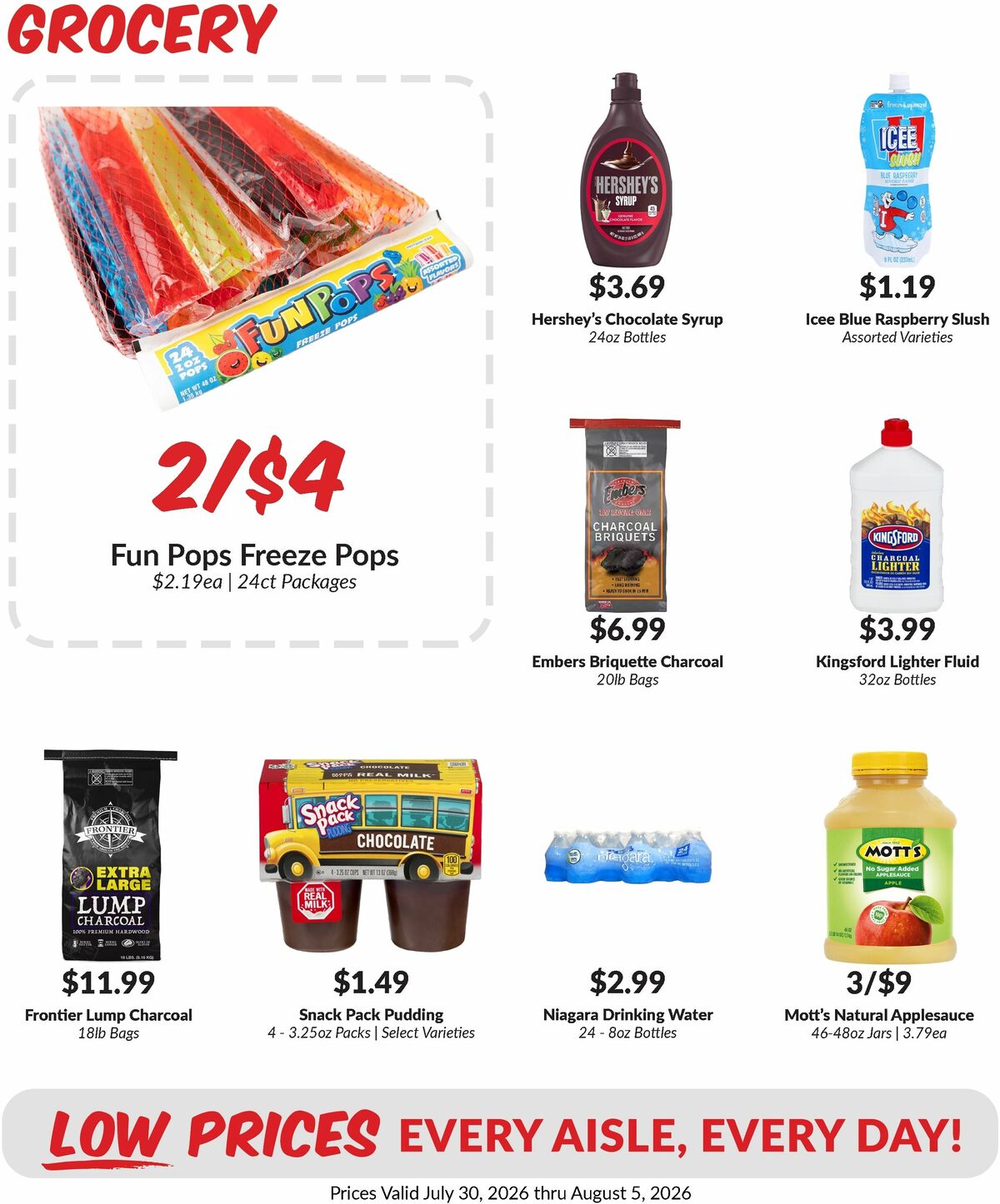 Woodmans Food Market Weekly Ad from July 30