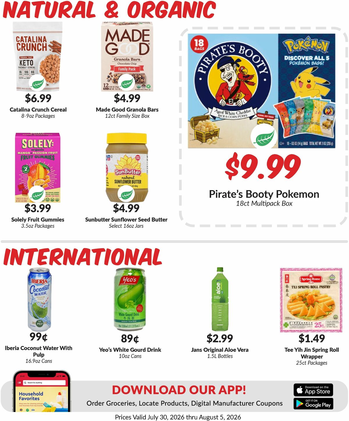 Woodmans Food Market Weekly Ad from July 30