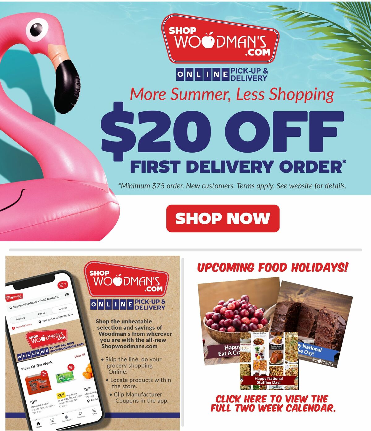 Woodmans Food Market Weekly Ad from August 6
