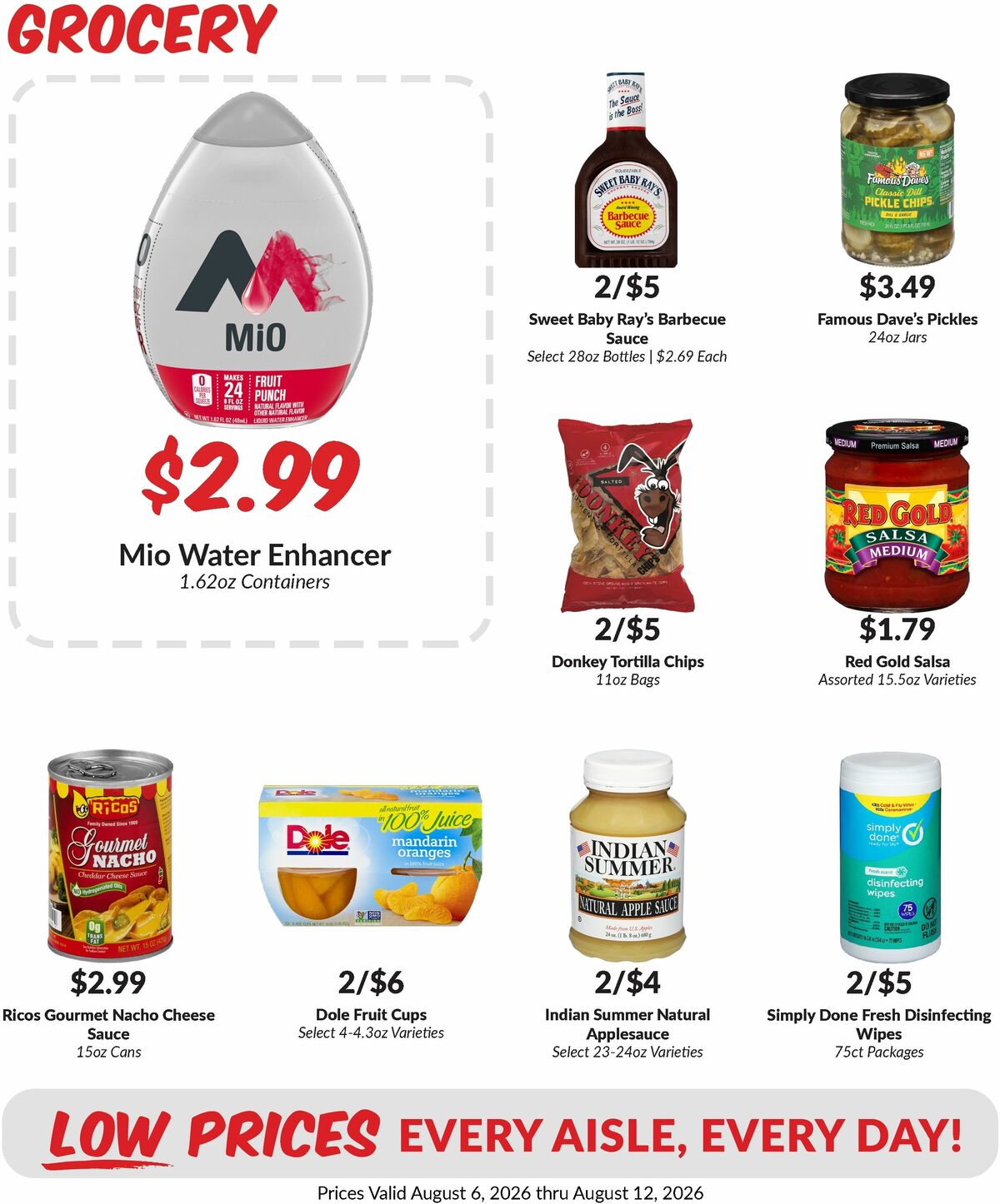 Woodmans Food Market Weekly Ad from August 6