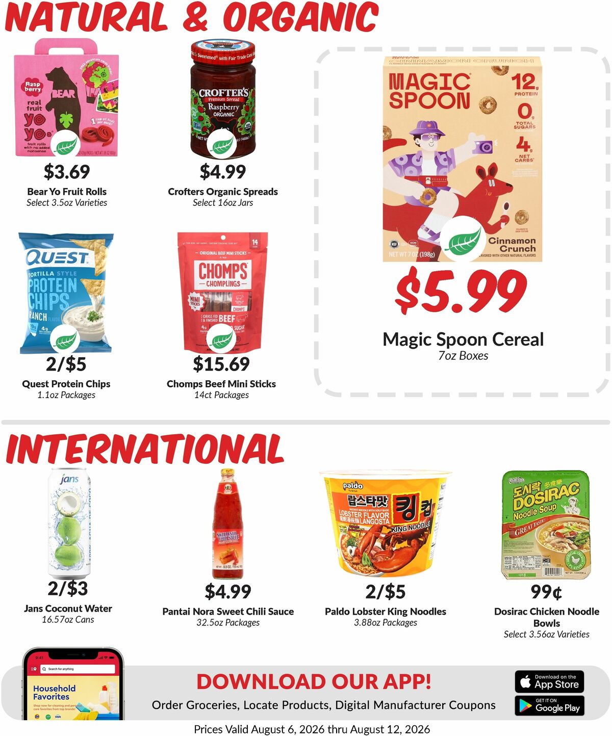 Woodmans Food Market Weekly Ad from August 6
