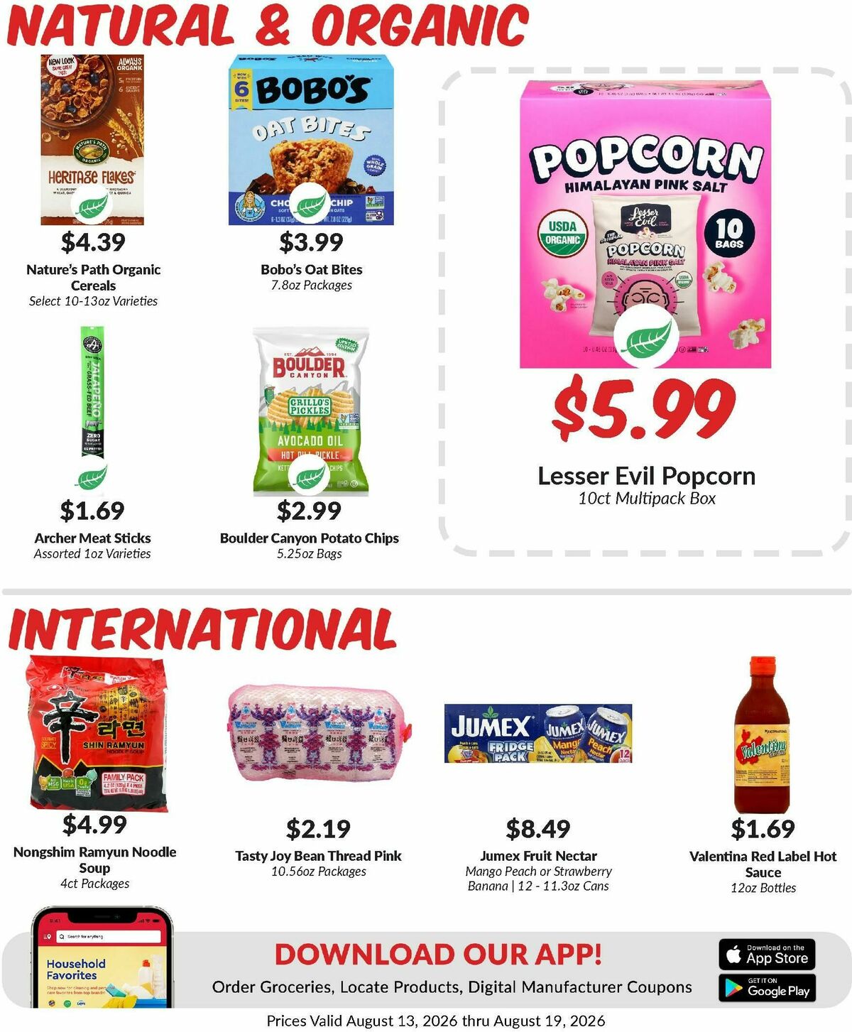 Woodmans Food Market Weekly Ad from August 13