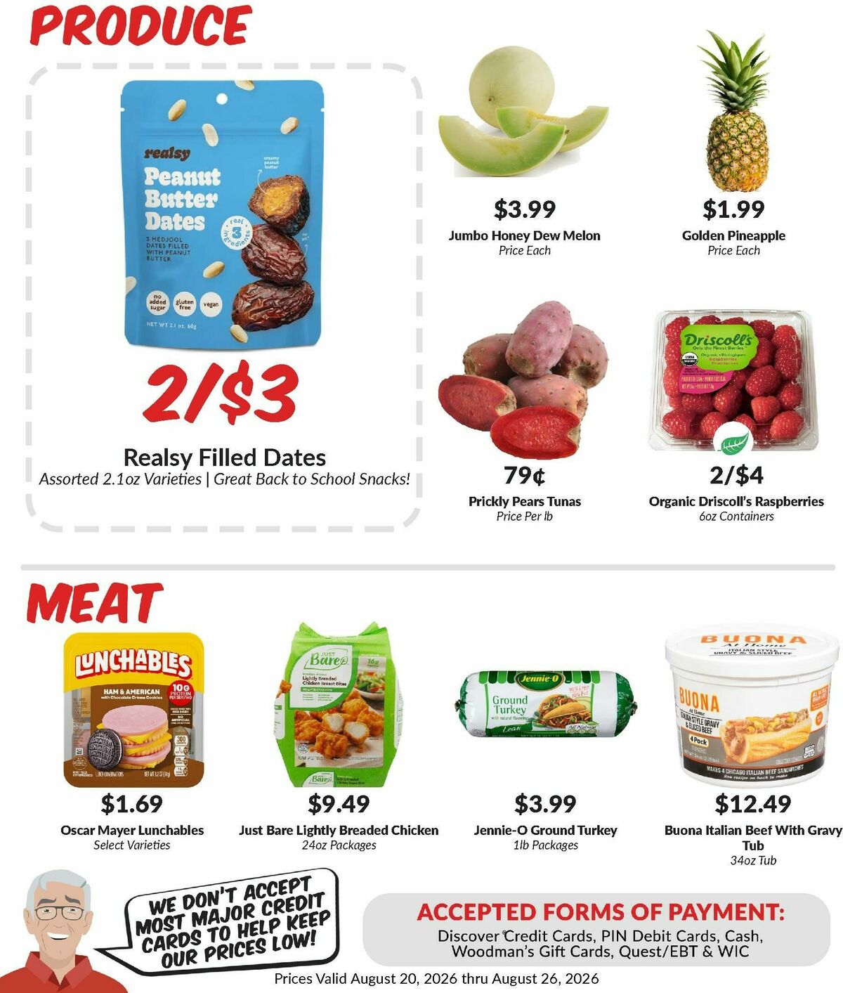 Woodmans Food Market Weekly Ad from August 20