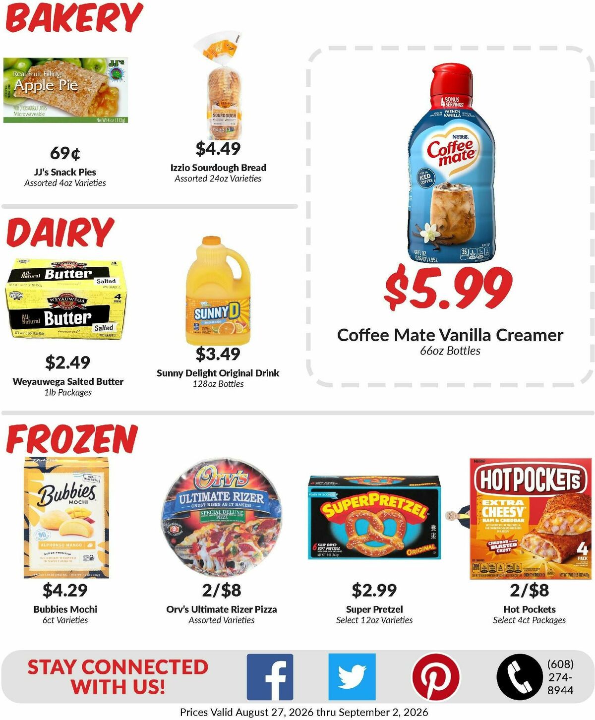 Woodmans Food Market Weekly Ad from August 27