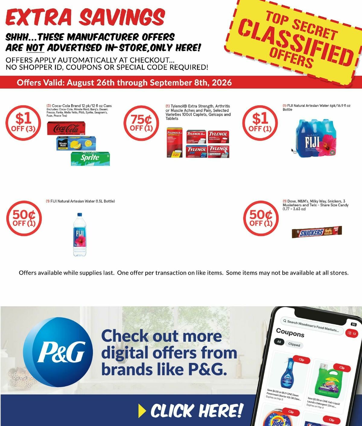 Woodmans Food Market Weekly Ad from August 27