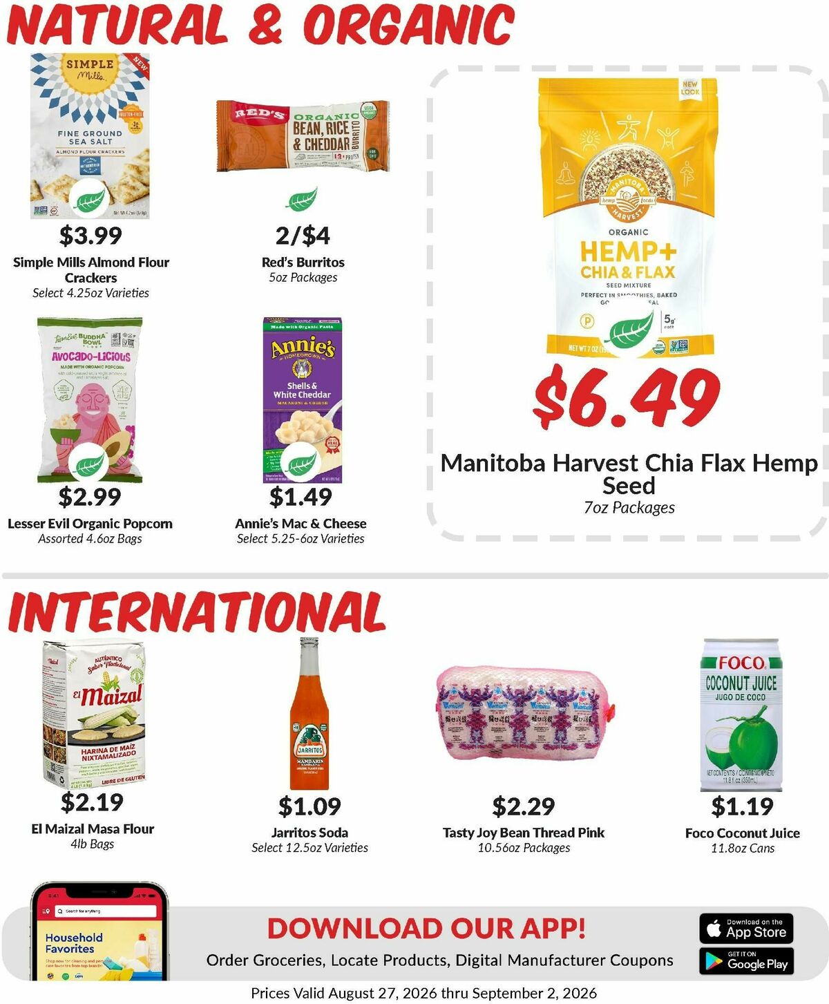 Woodmans Food Market Weekly Ad from August 27