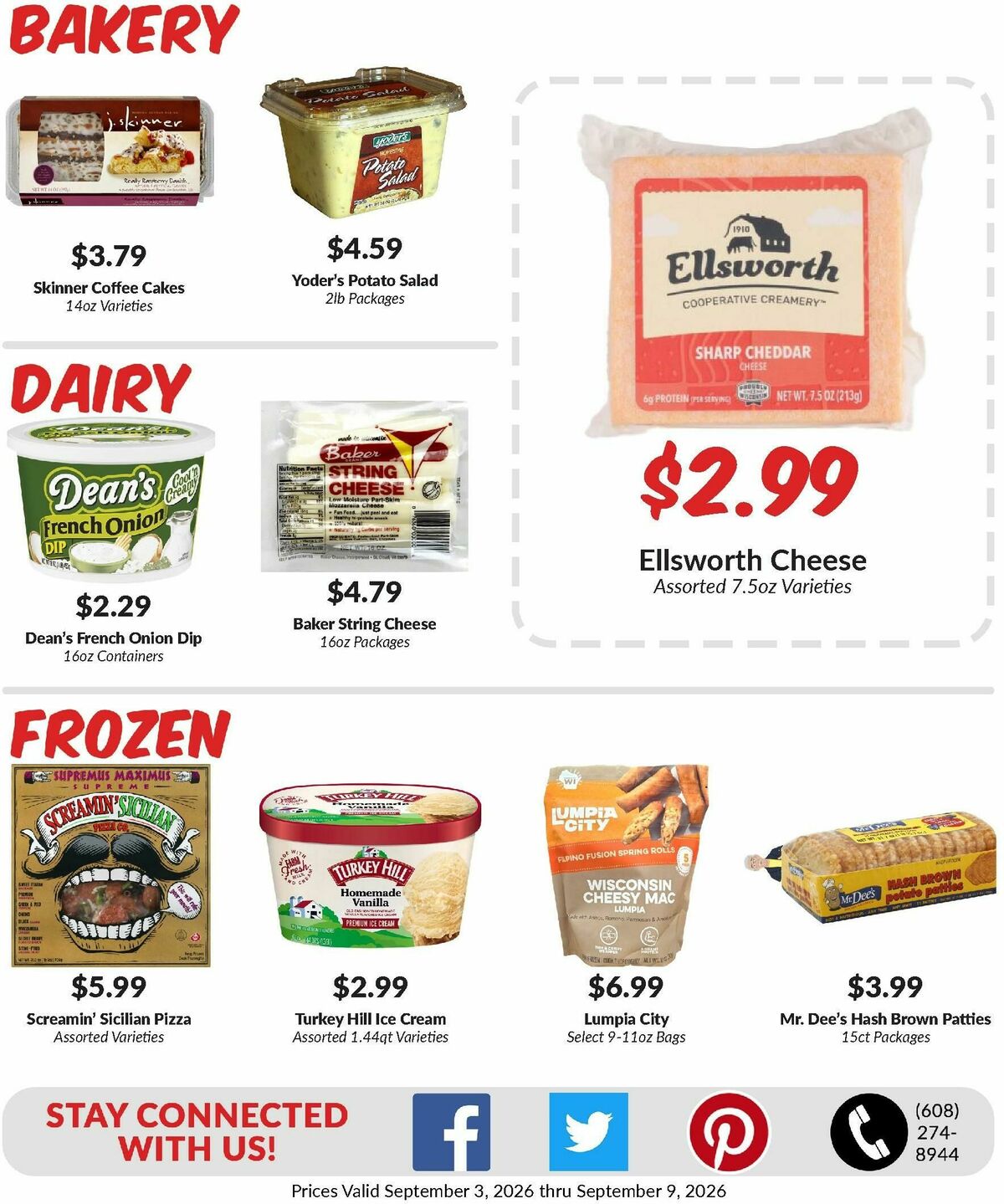 Woodmans Food Market Weekly Ad from September 3