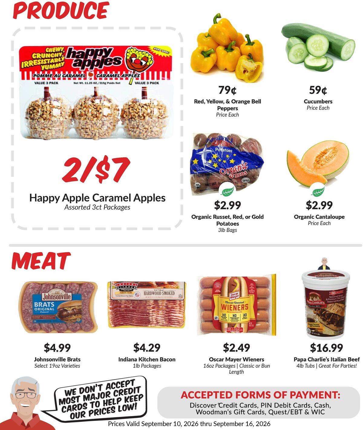 Woodmans Food Market Weekly Ad from September 10