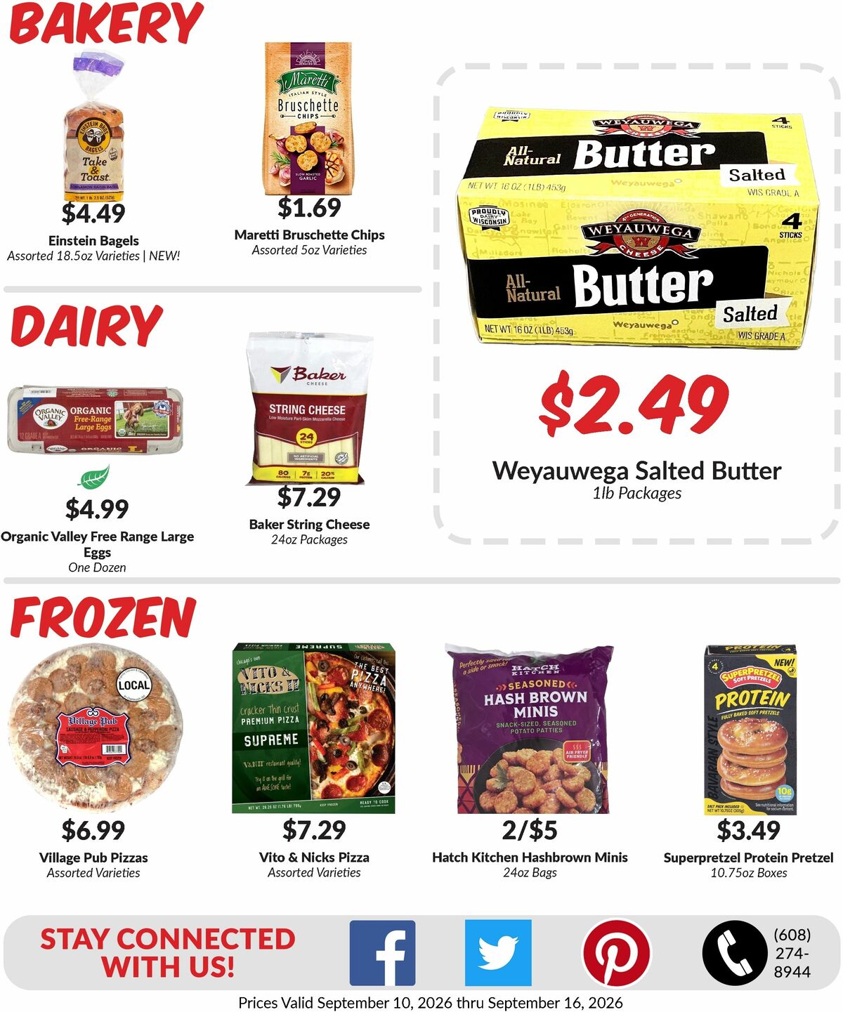 Woodmans Food Market Weekly Ad from September 10