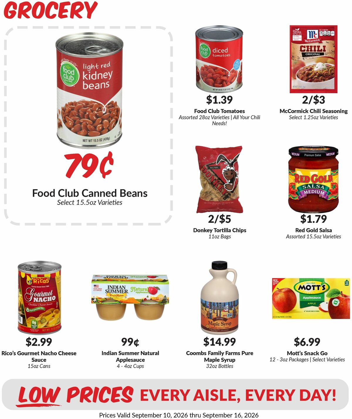 Woodmans Food Market Weekly Ad from September 10