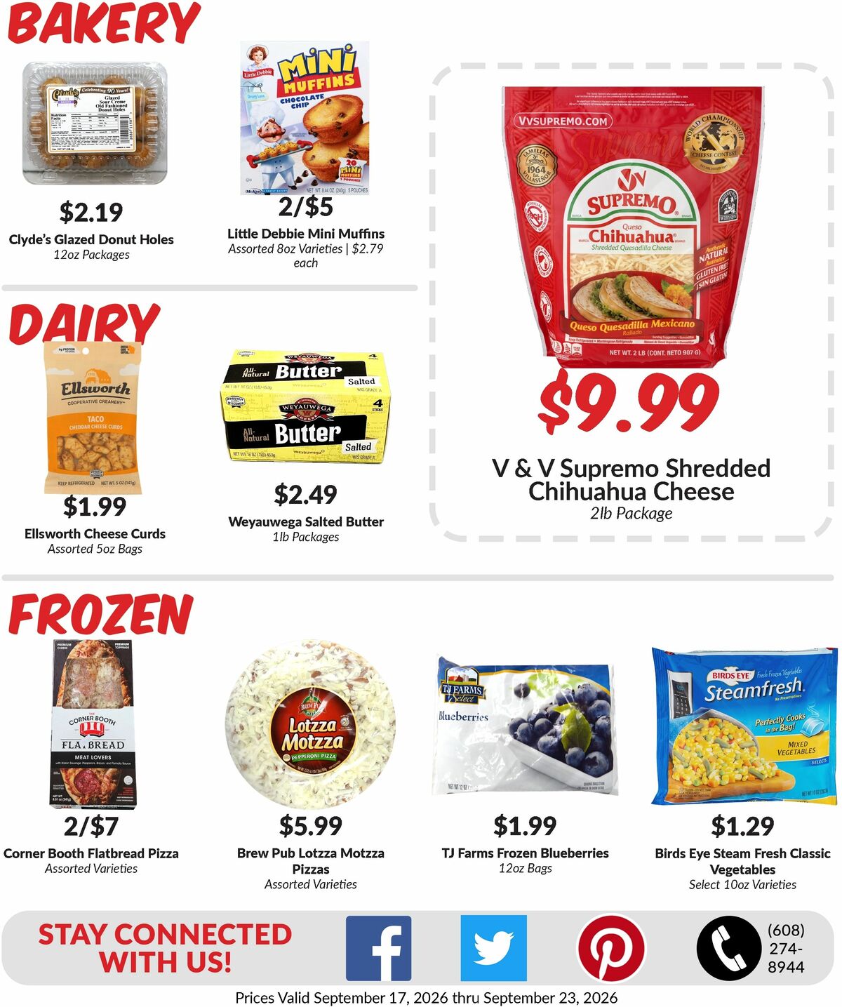 Woodmans Food Market Weekly Ad from September 17