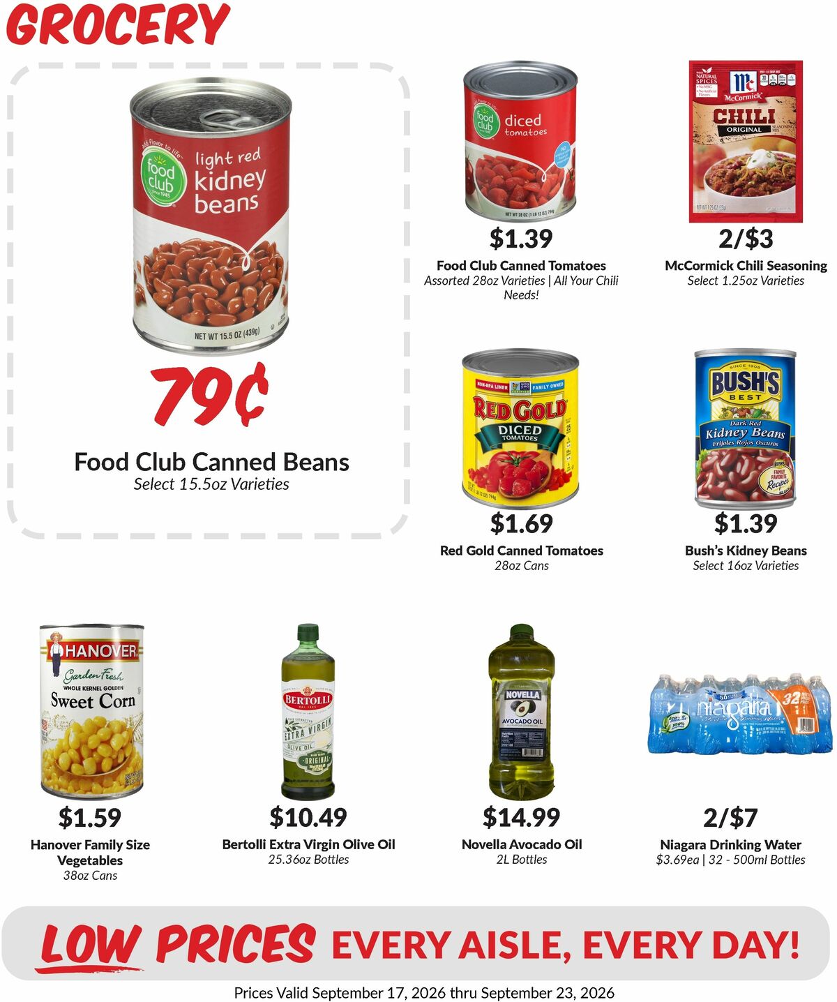 Woodmans Food Market Weekly Ad from September 17
