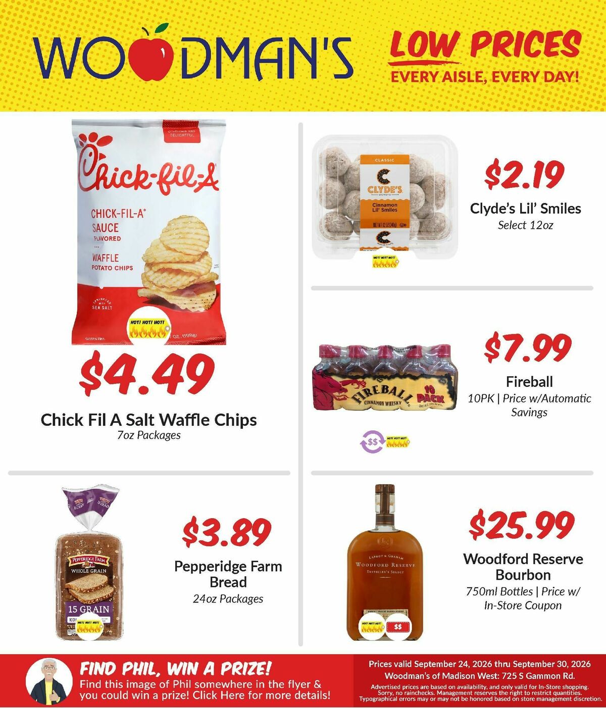 Woodmans Food Market Weekly Ad from September 24
