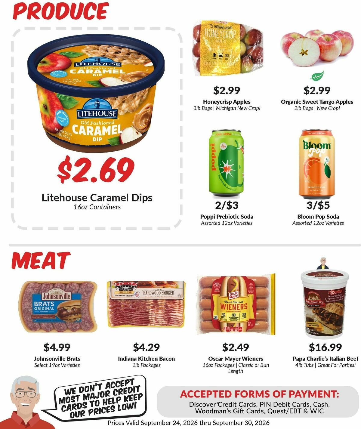Woodmans Food Market Weekly Ad from September 24
