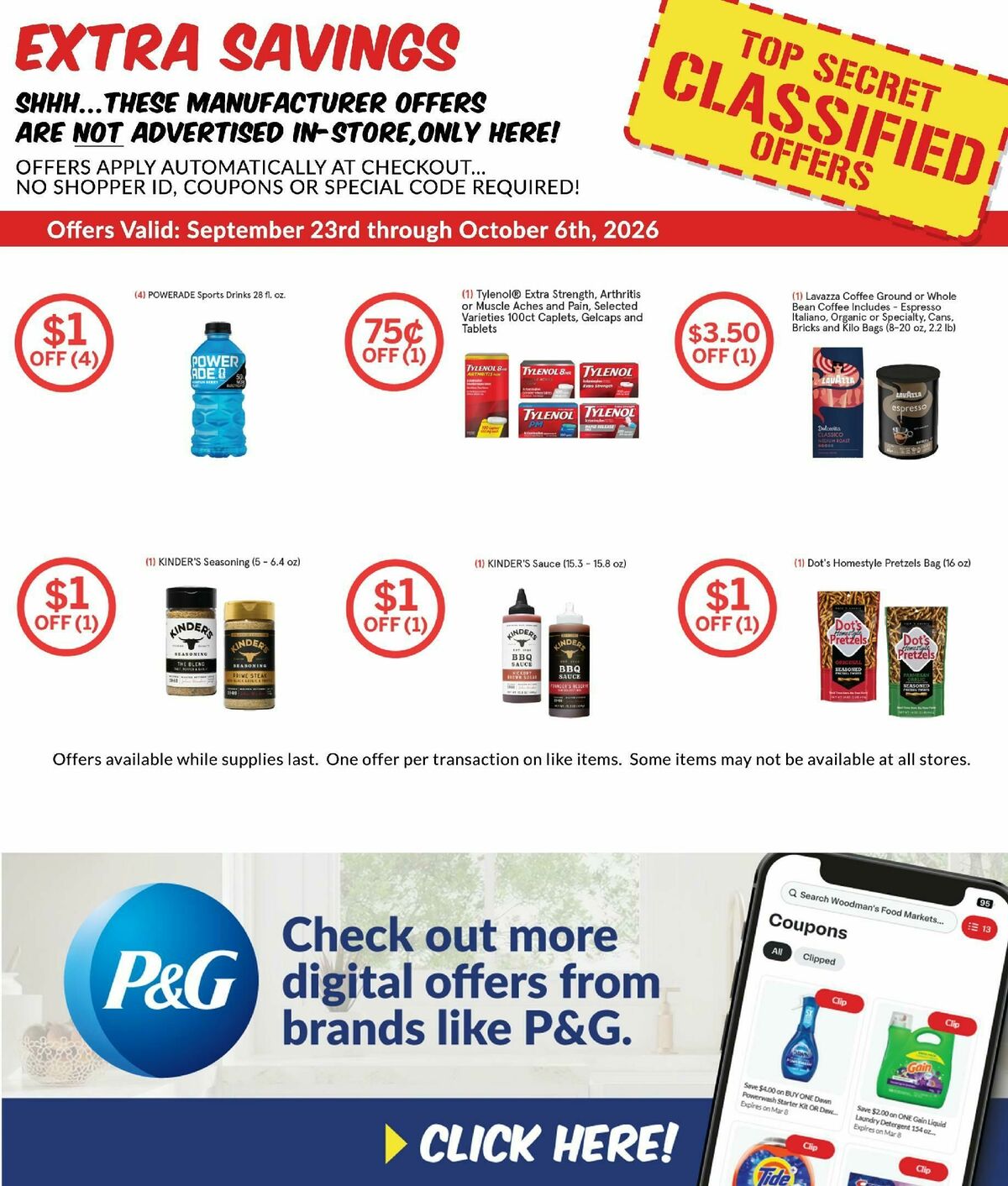 Woodmans Food Market Weekly Ad from September 24