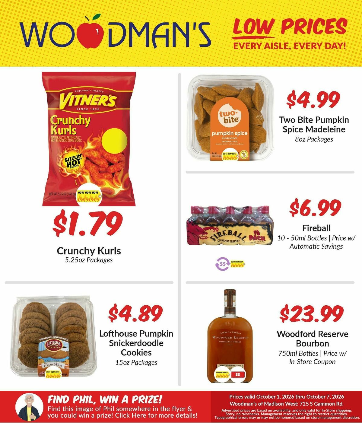 Woodmans Food Market Weekly Ad from October 1