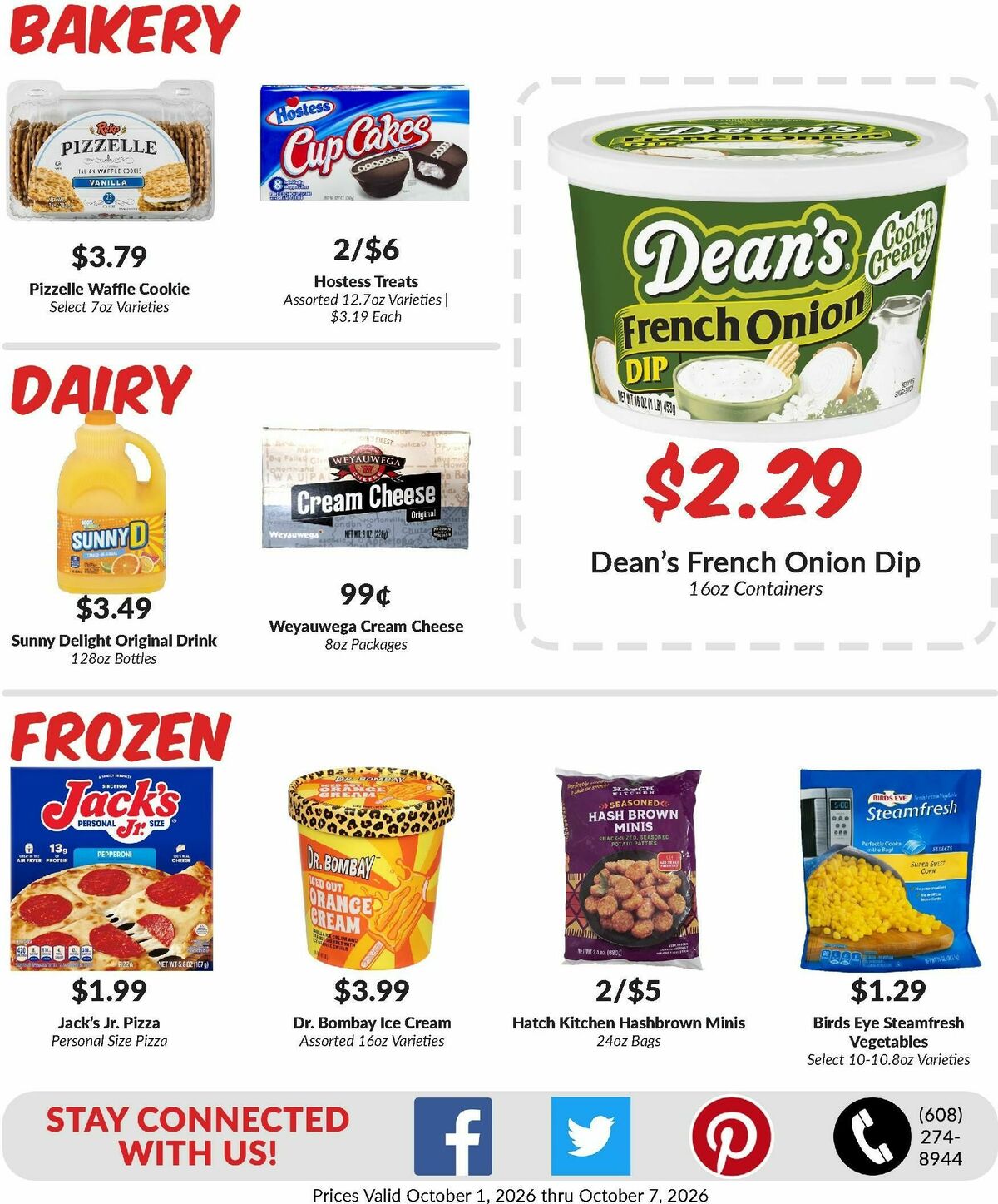 Woodmans Food Market Weekly Ad from October 1