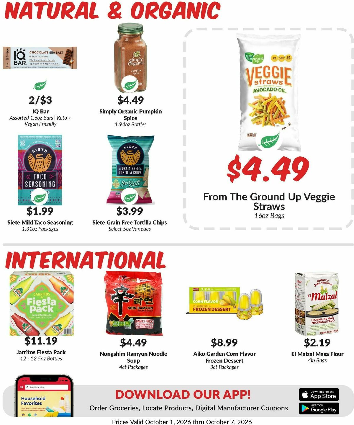 Woodmans Food Market Weekly Ad from October 1