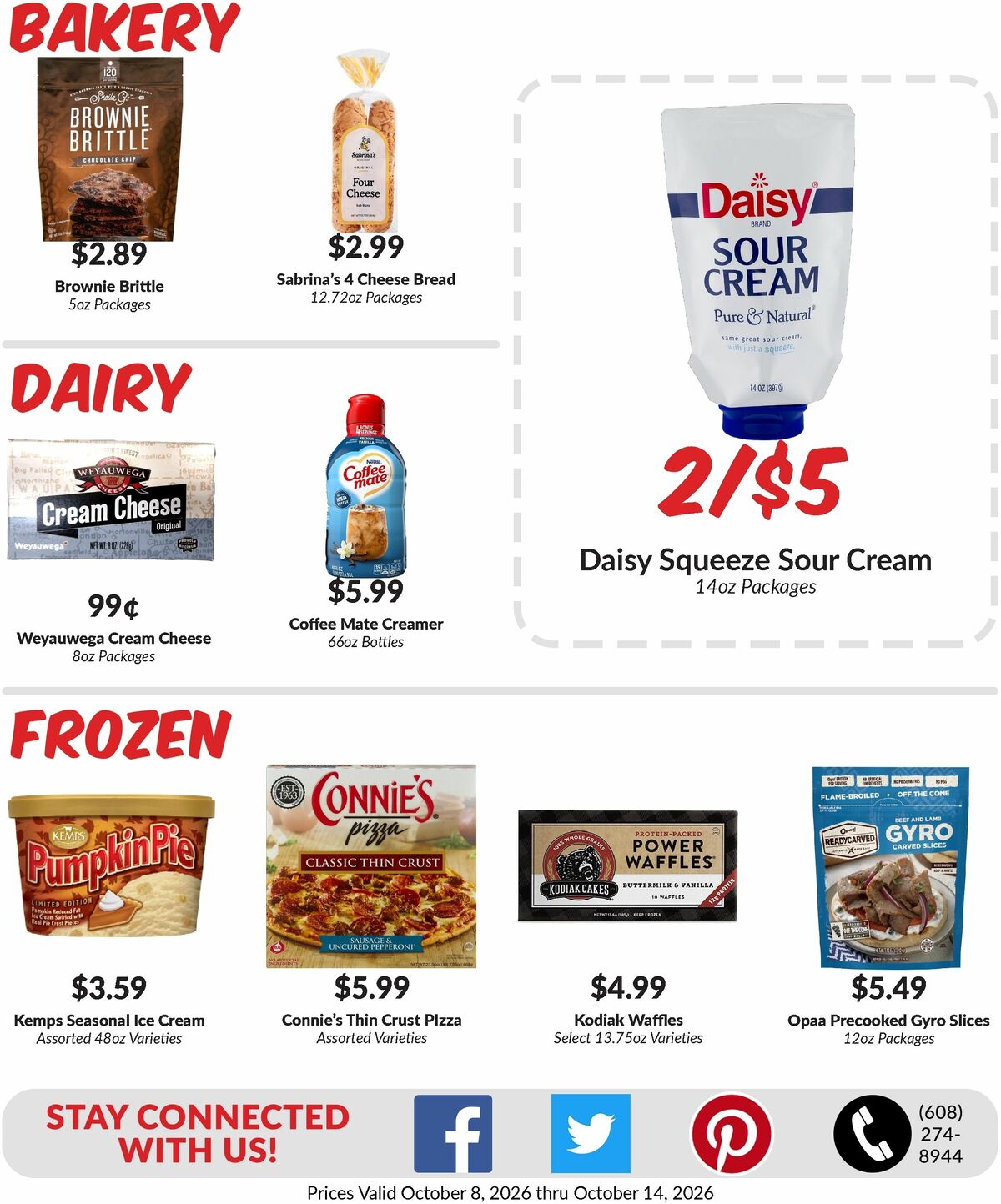 Woodmans Food Market Weekly Ad from October 8